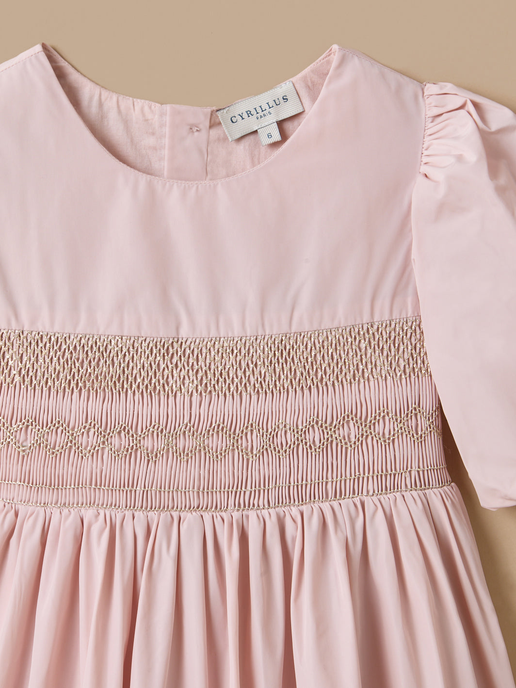 Girl's taffeta dress