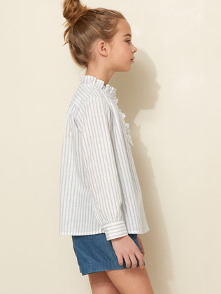 Girl's stripe blouse