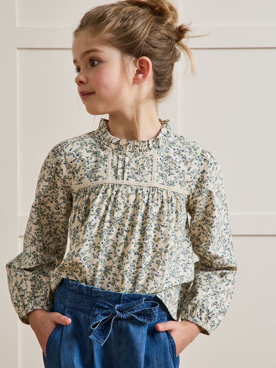 Housse de couette percale de coton "Vichy"