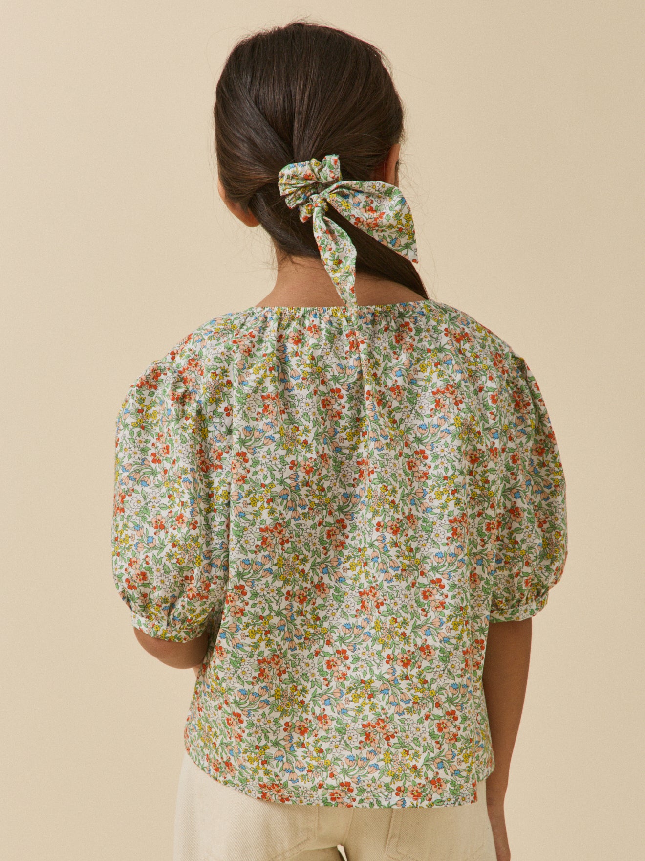 Chemise en tissu Liberty Fille