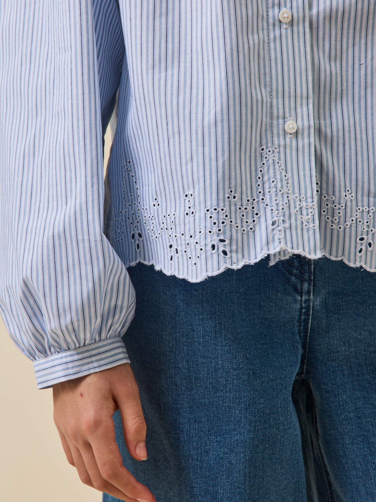 Girl's striped shirt - The Junior Collection