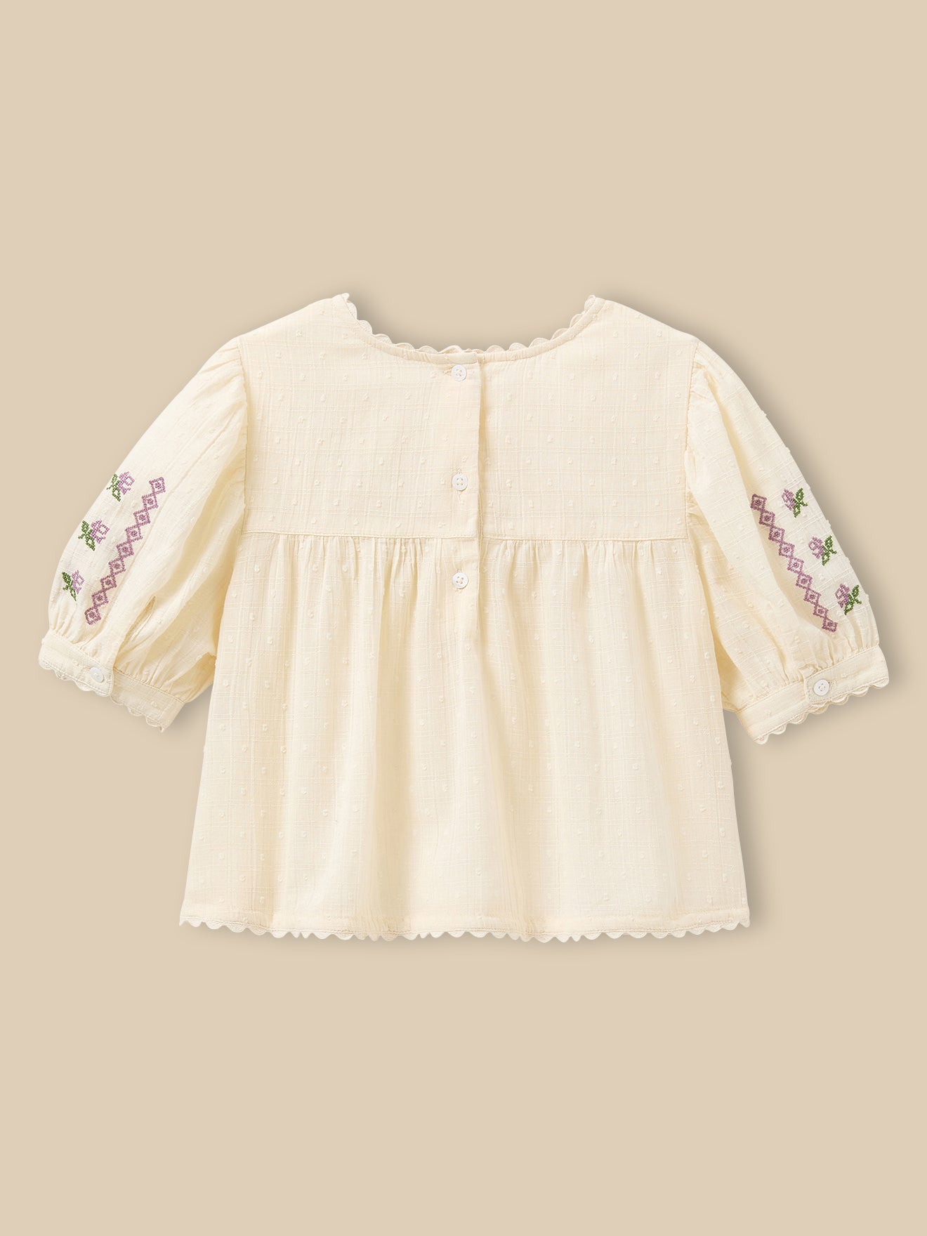 Blouse brodée Fille - CYRILLUS X EMILE&IDA