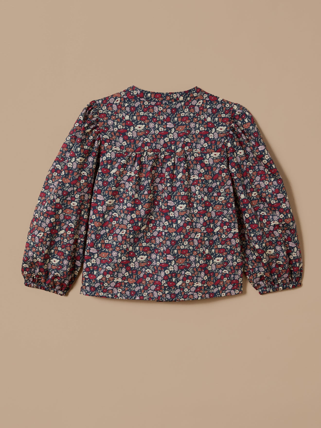 Girl's shirt made with Liberty fabric