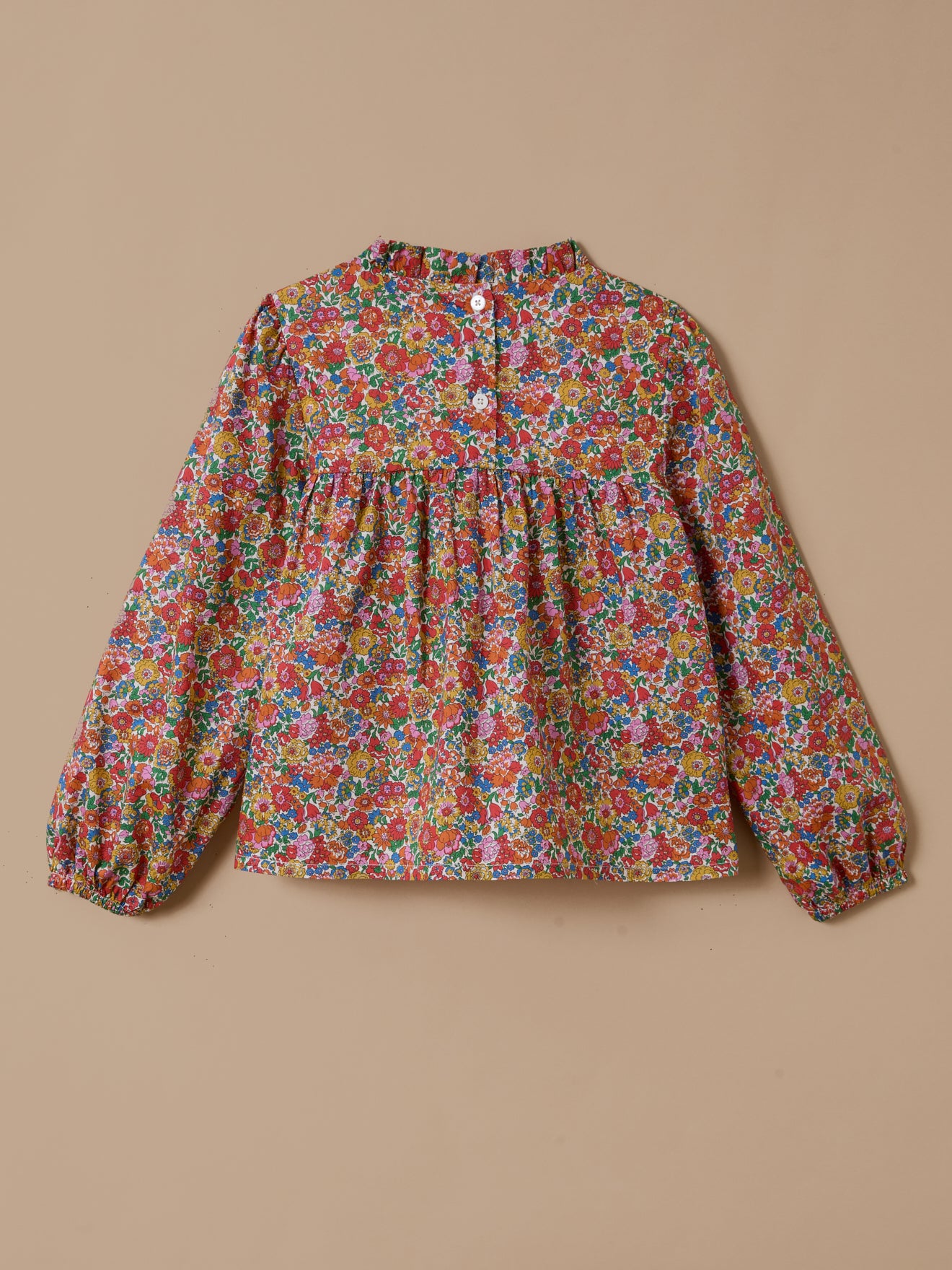 Blouse en tissu Liberty Fille