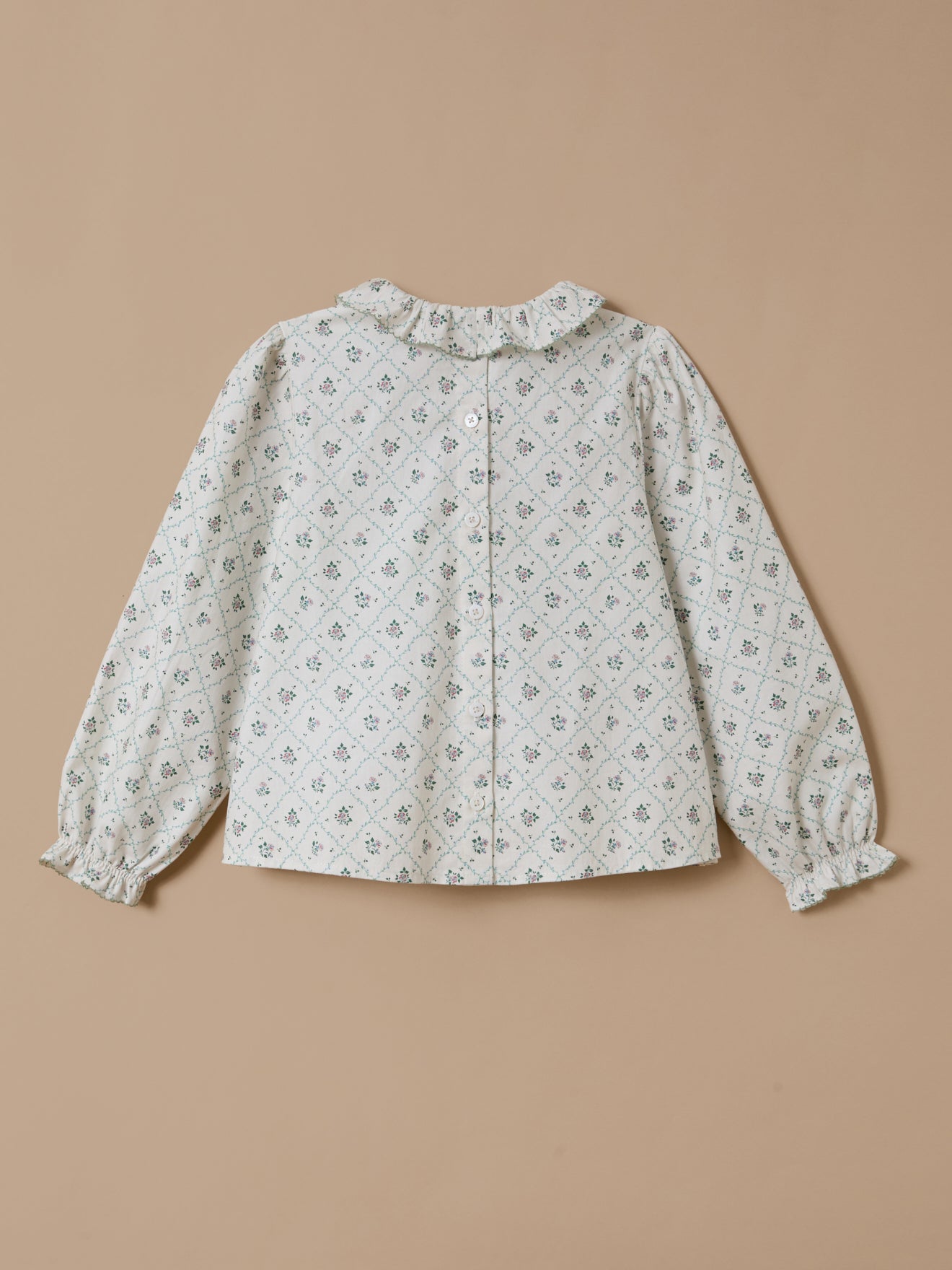 Girl's Solene print shirt