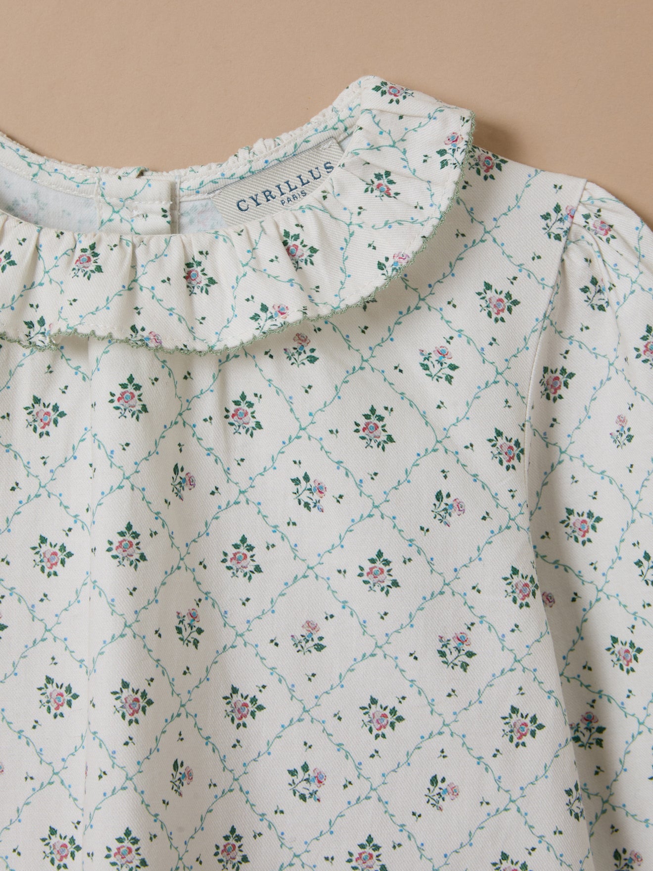 Girl's Solene print shirt