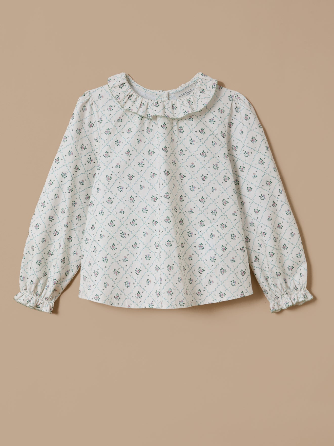 Girl's Solene print shirt