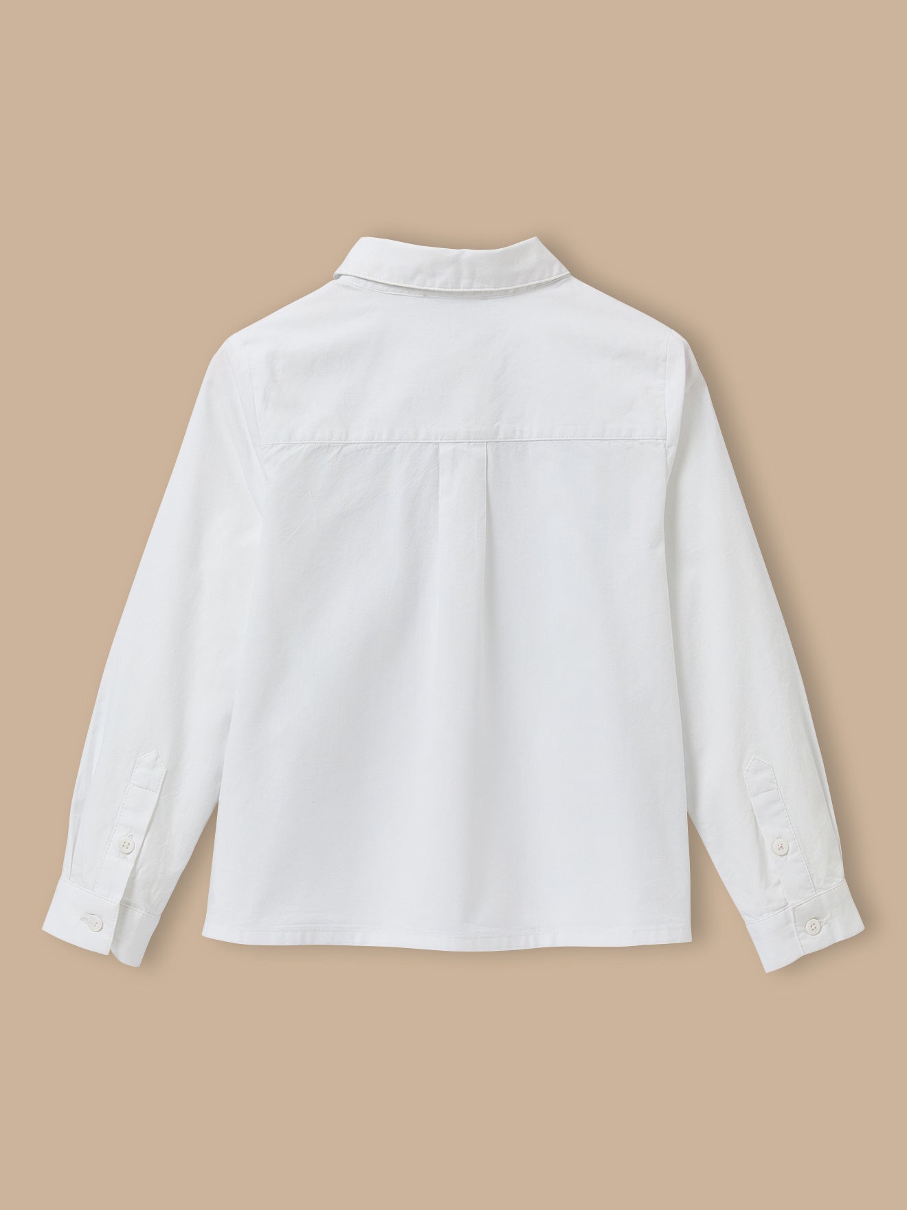Girl's cotton poplin shirt