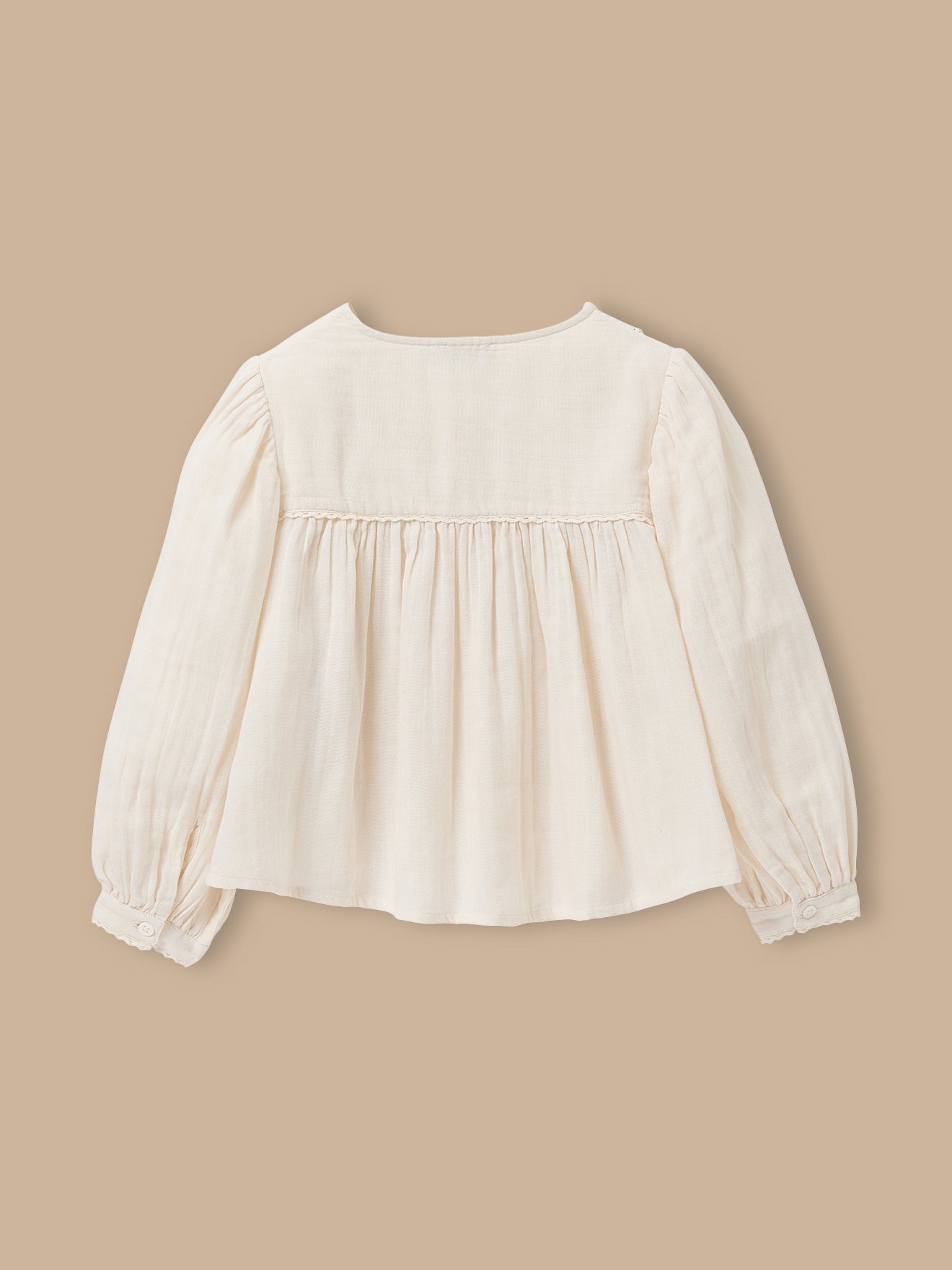 Girl's cheesecloth blouse