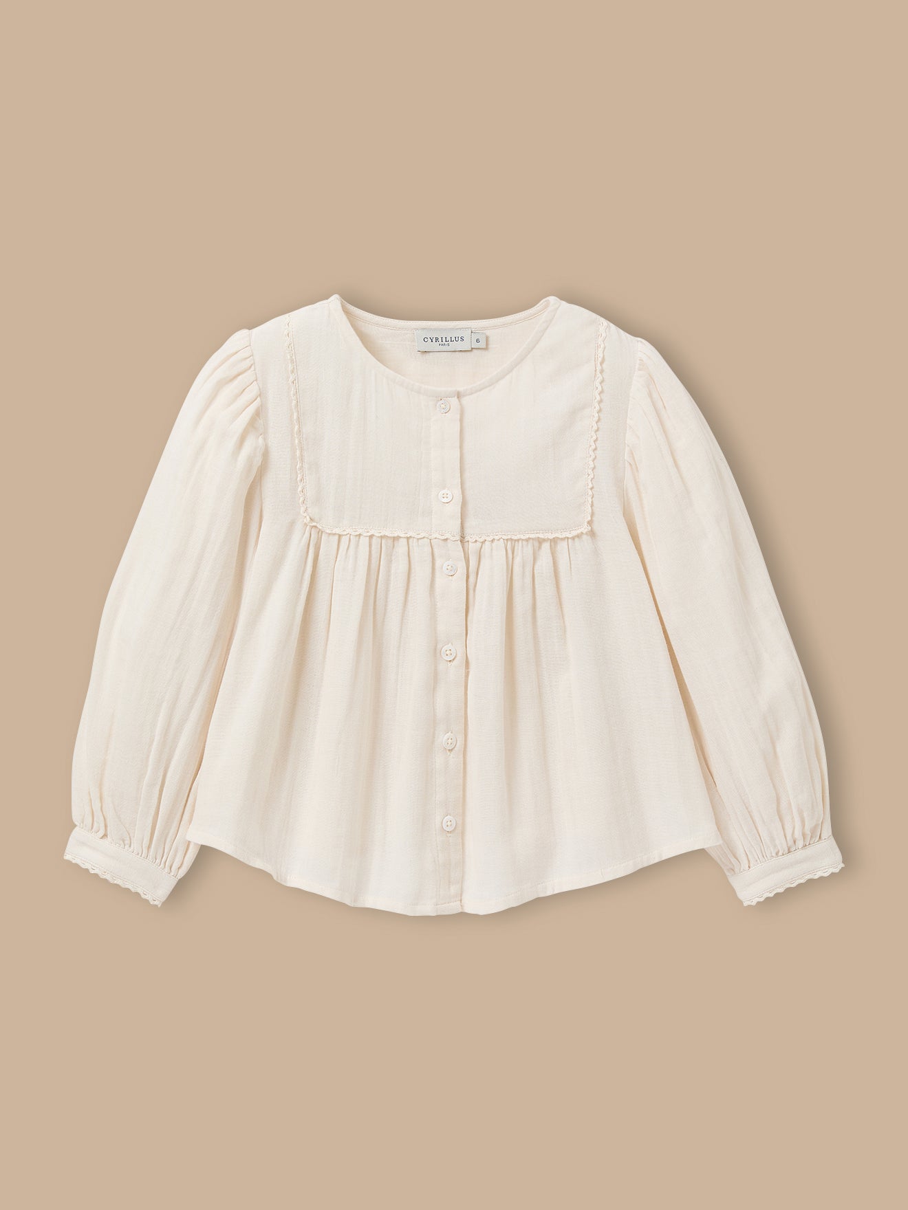 Girl's cheesecloth blouse