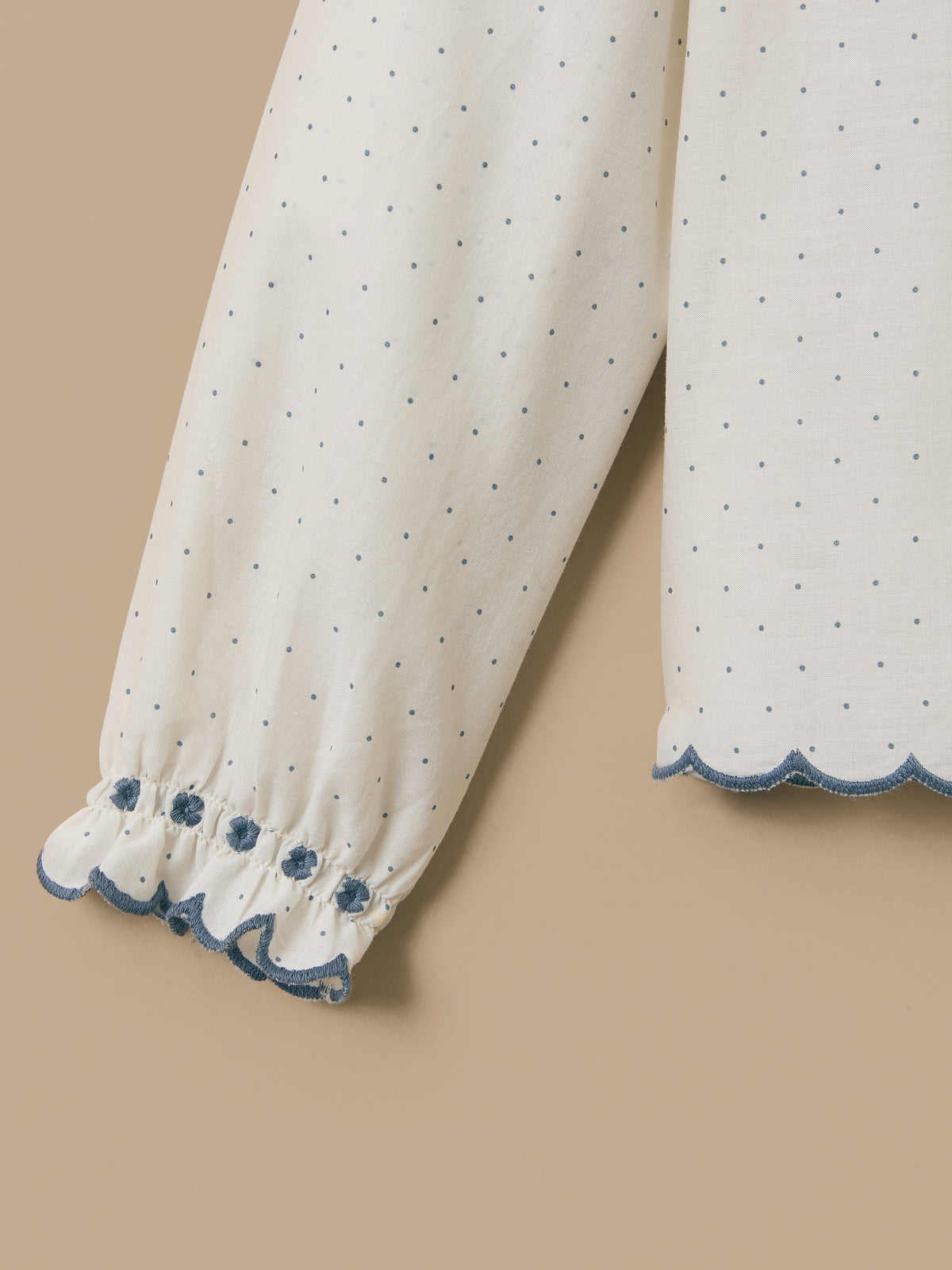 Girl's embroidered blouse