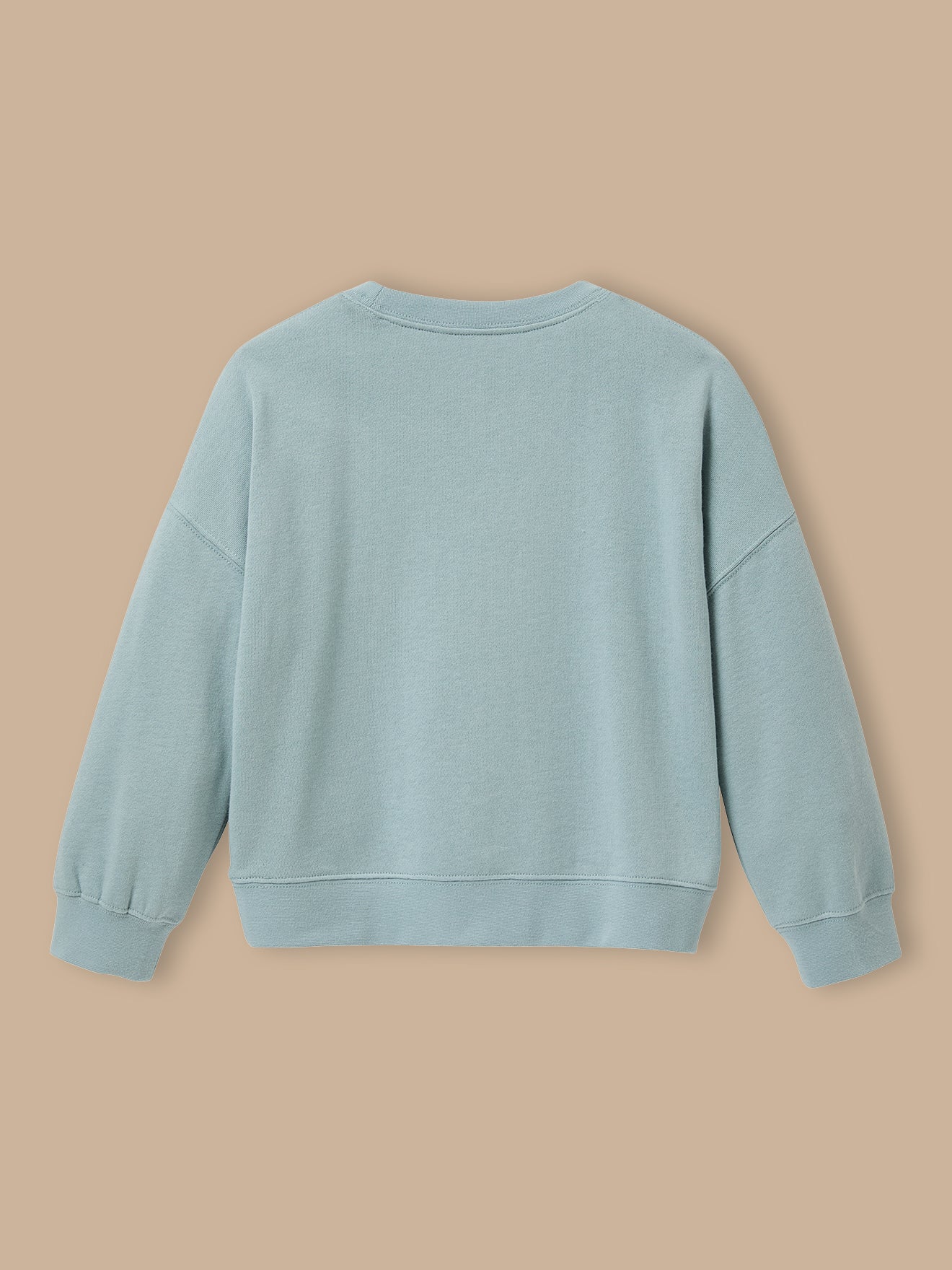 Girl's Cool Team organic cotton sweatshirt, details made with Liberty fabric