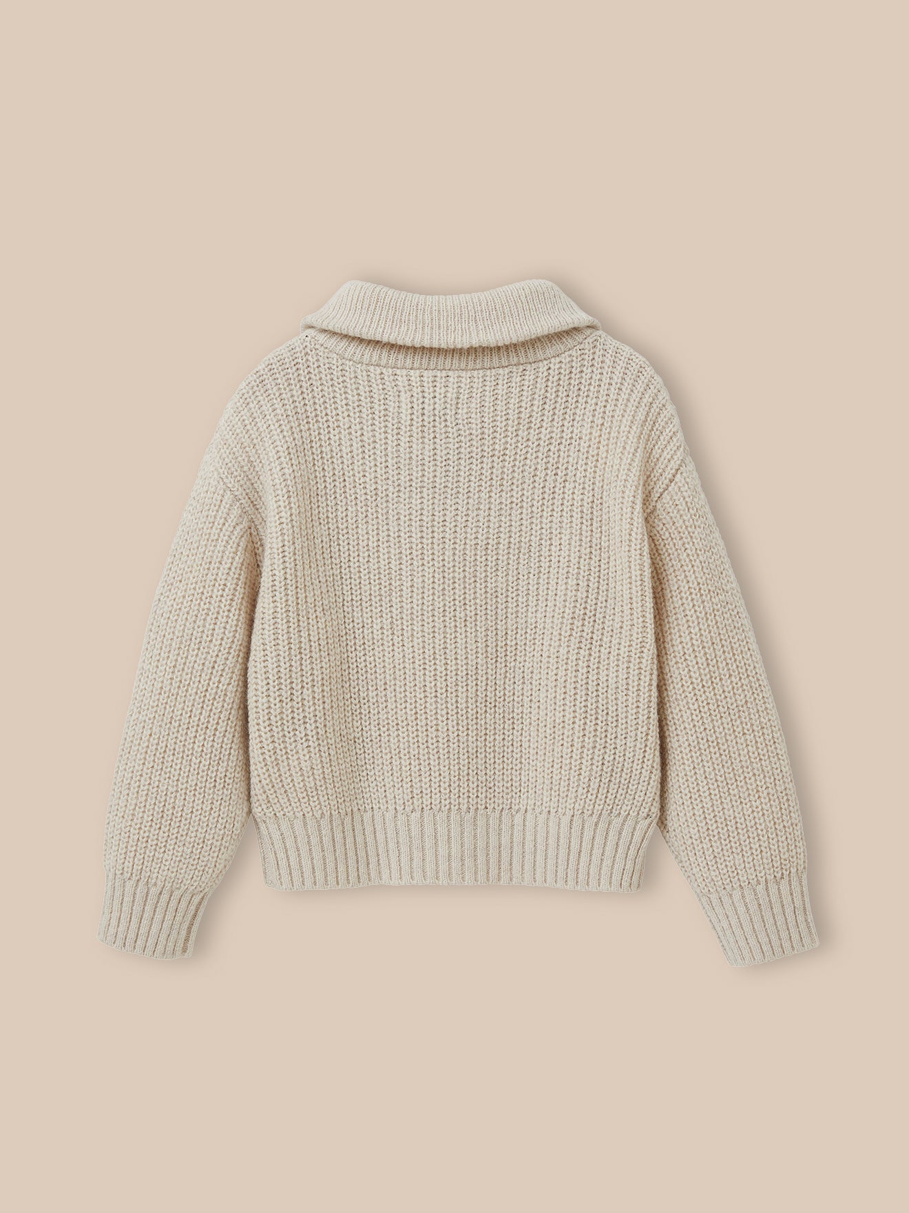 Girl's high-neck sweater