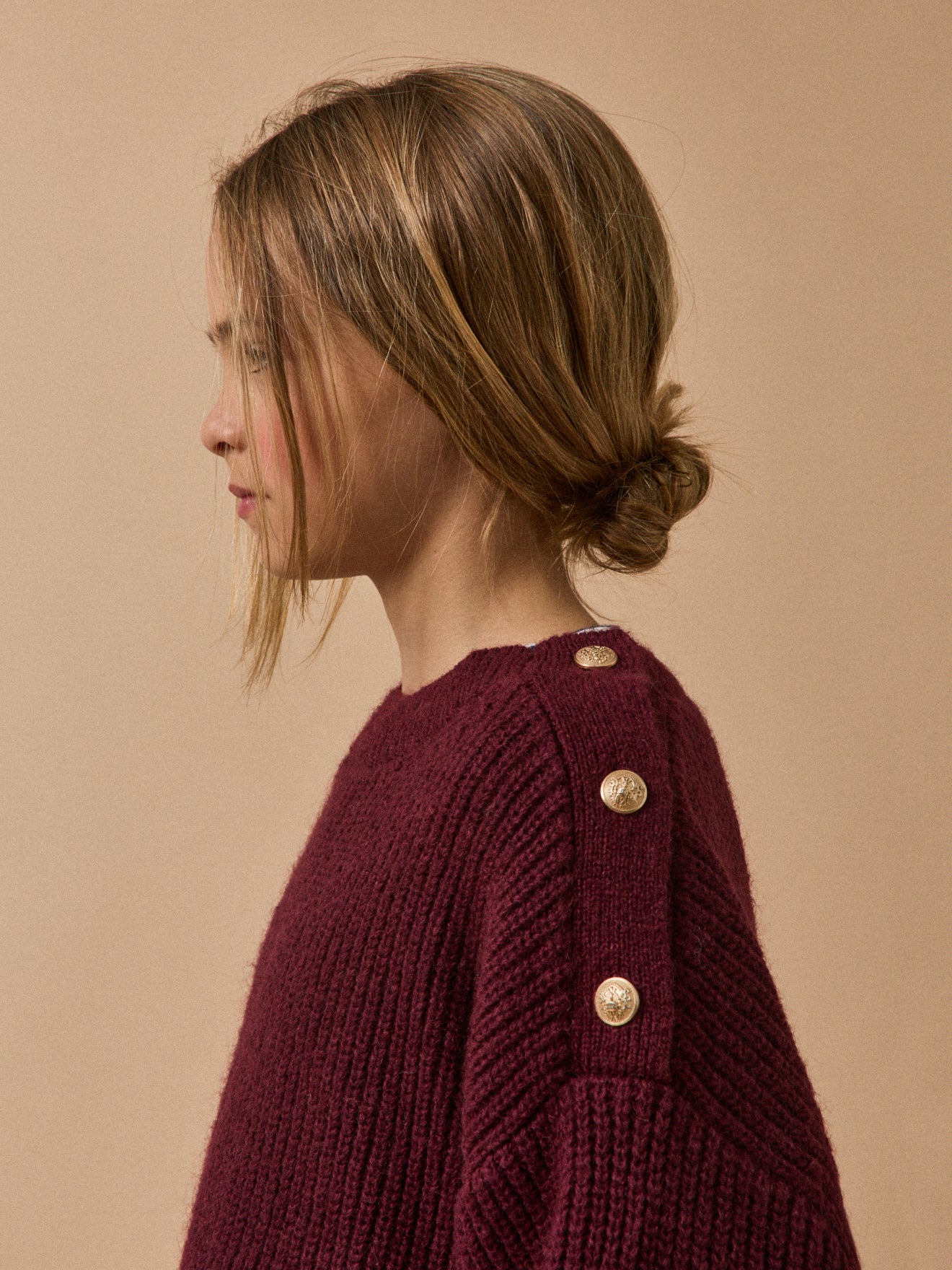 Girl's elegant sweater