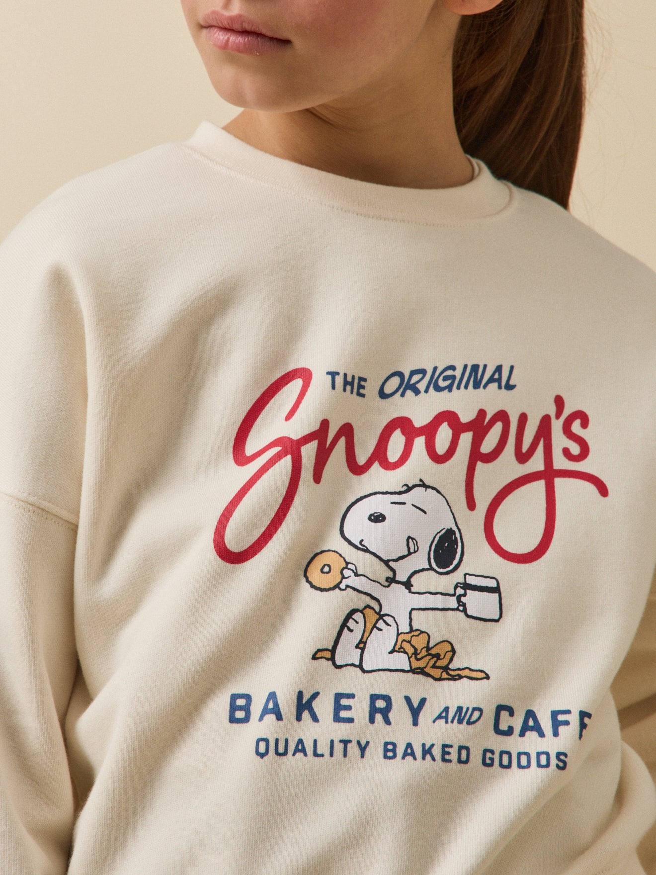 Child's Cyrillus x Peanuts™ sweatshirt - The Snoopy Collection