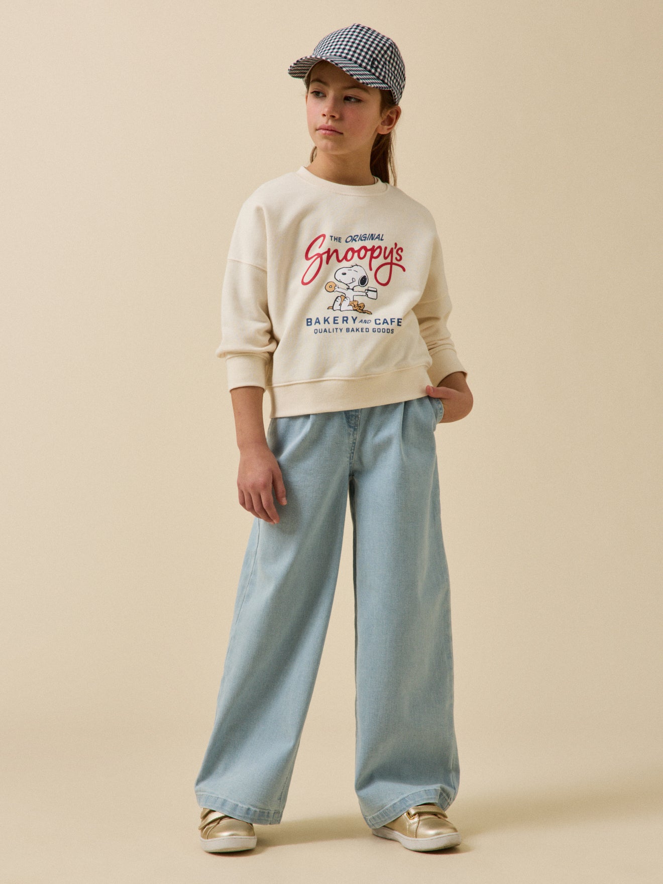 Child's Cyrillus x Peanuts™ sweatshirt - The Snoopy Collection