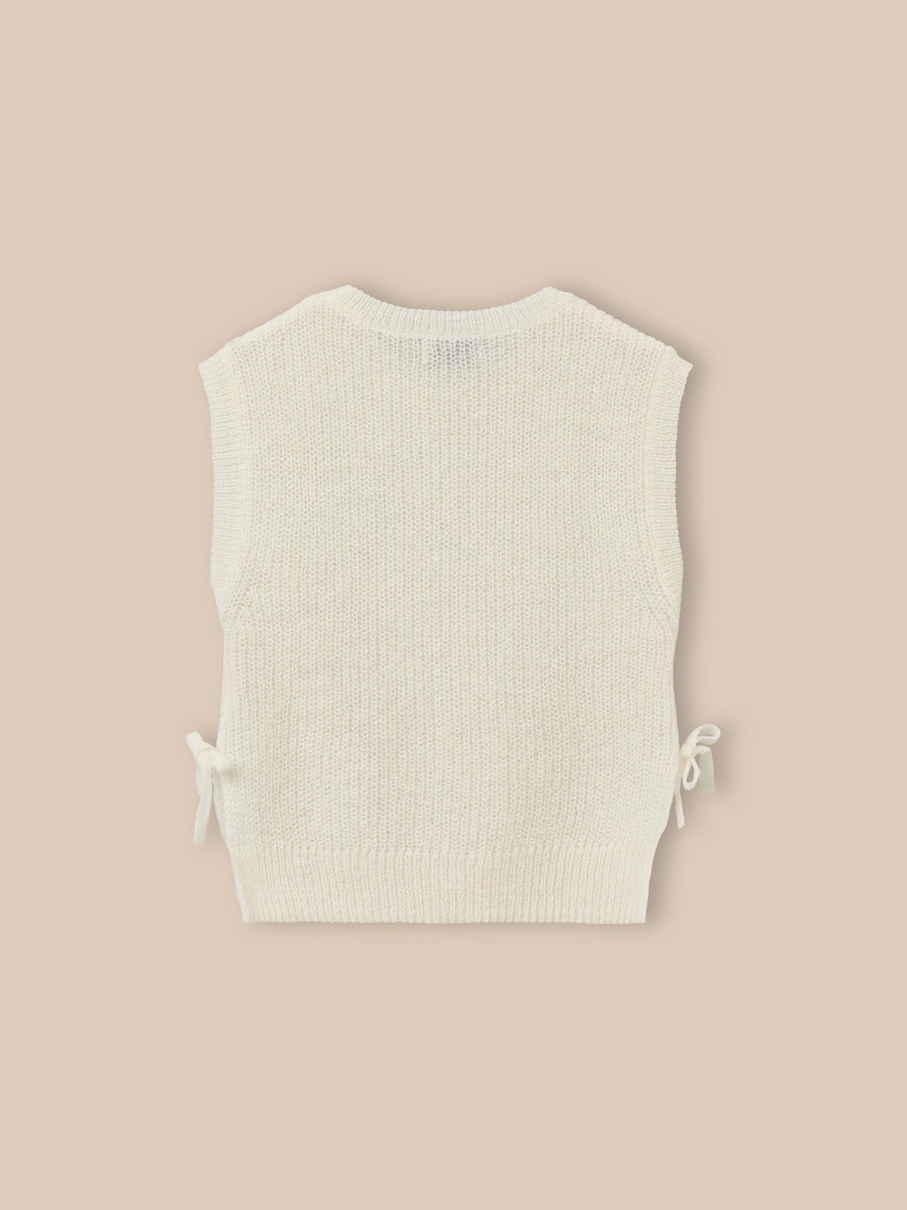 Girl's sleeveless sweater - The Junior Collection