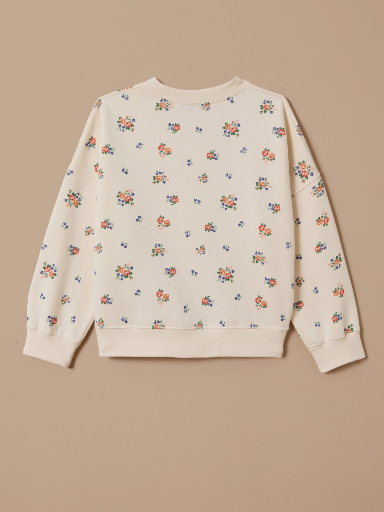 Girl's print sweatshirt