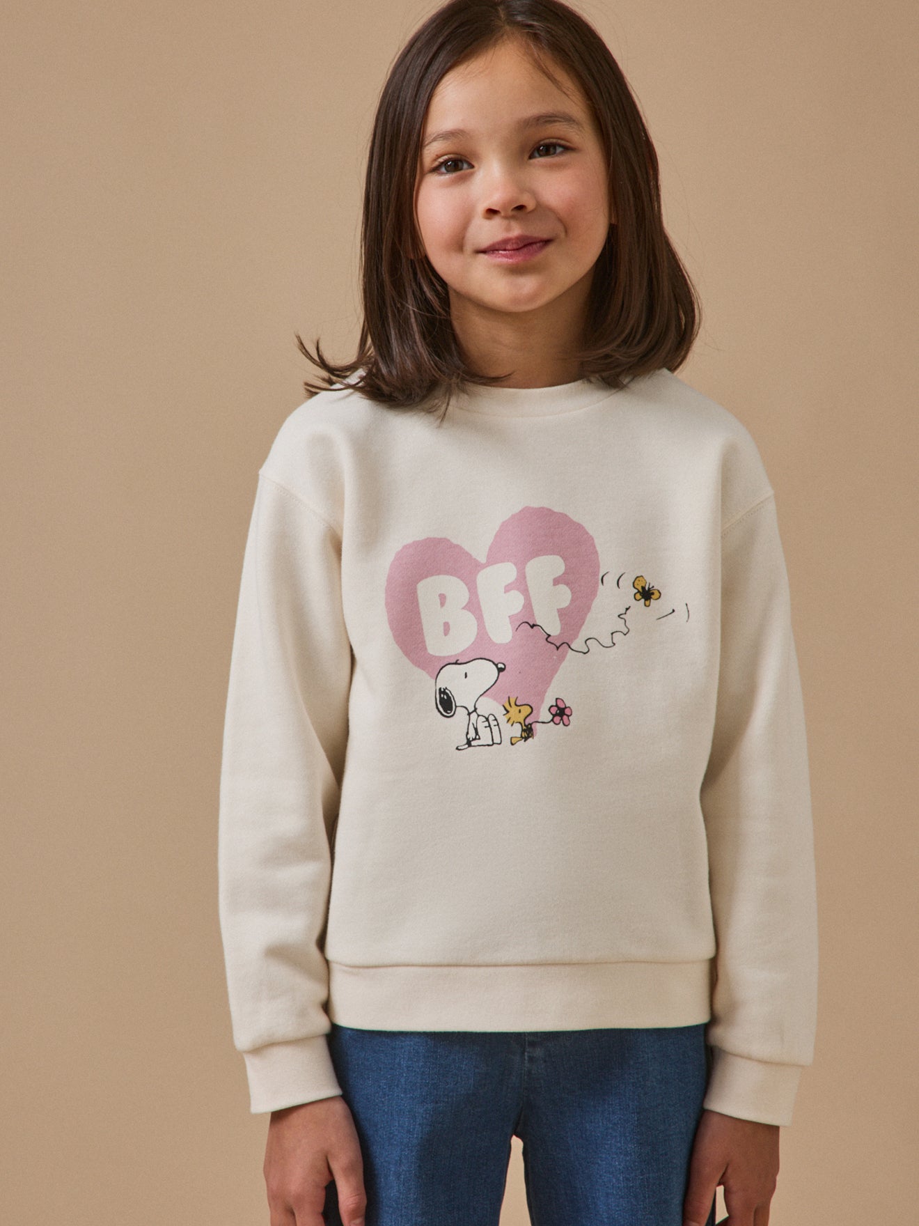 Child's Cyrillus x Peanuts™ sweatshirt - The Snoopy Collection