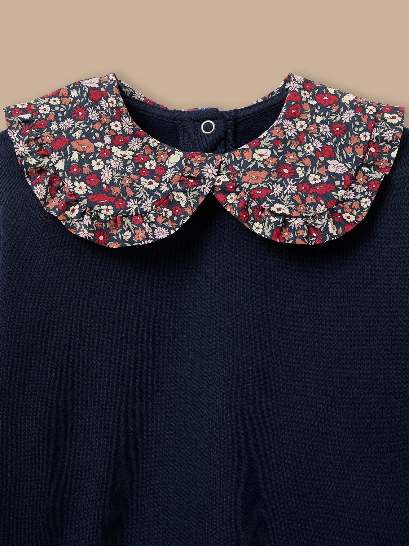 Sweat Fille col Liberty