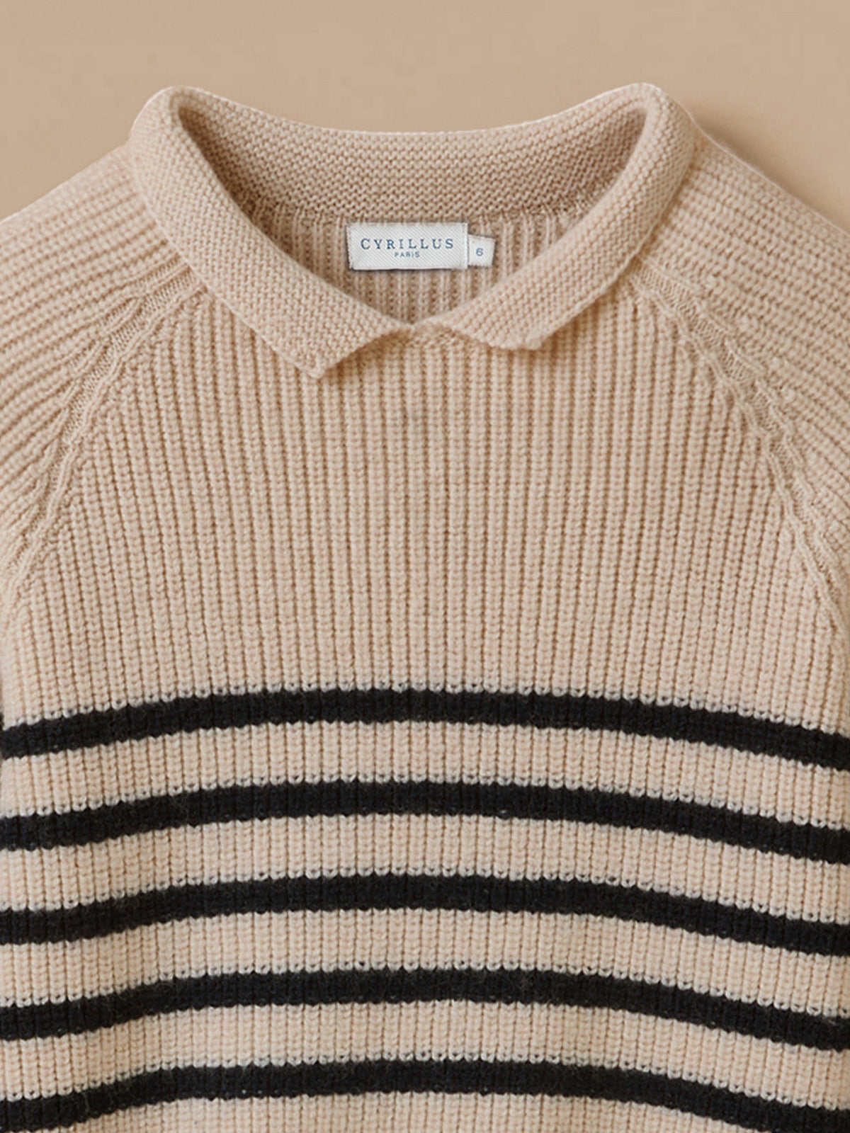Girl's merino wool sweater - Cyrillus x Les 3 Tricoteurs