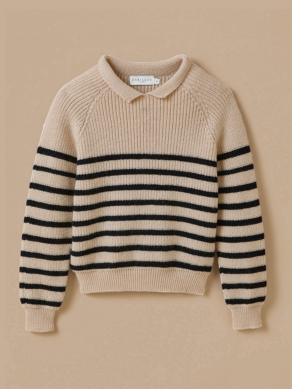 Girl's merino wool sweater - Cyrillus x Les 3 Tricoteurs