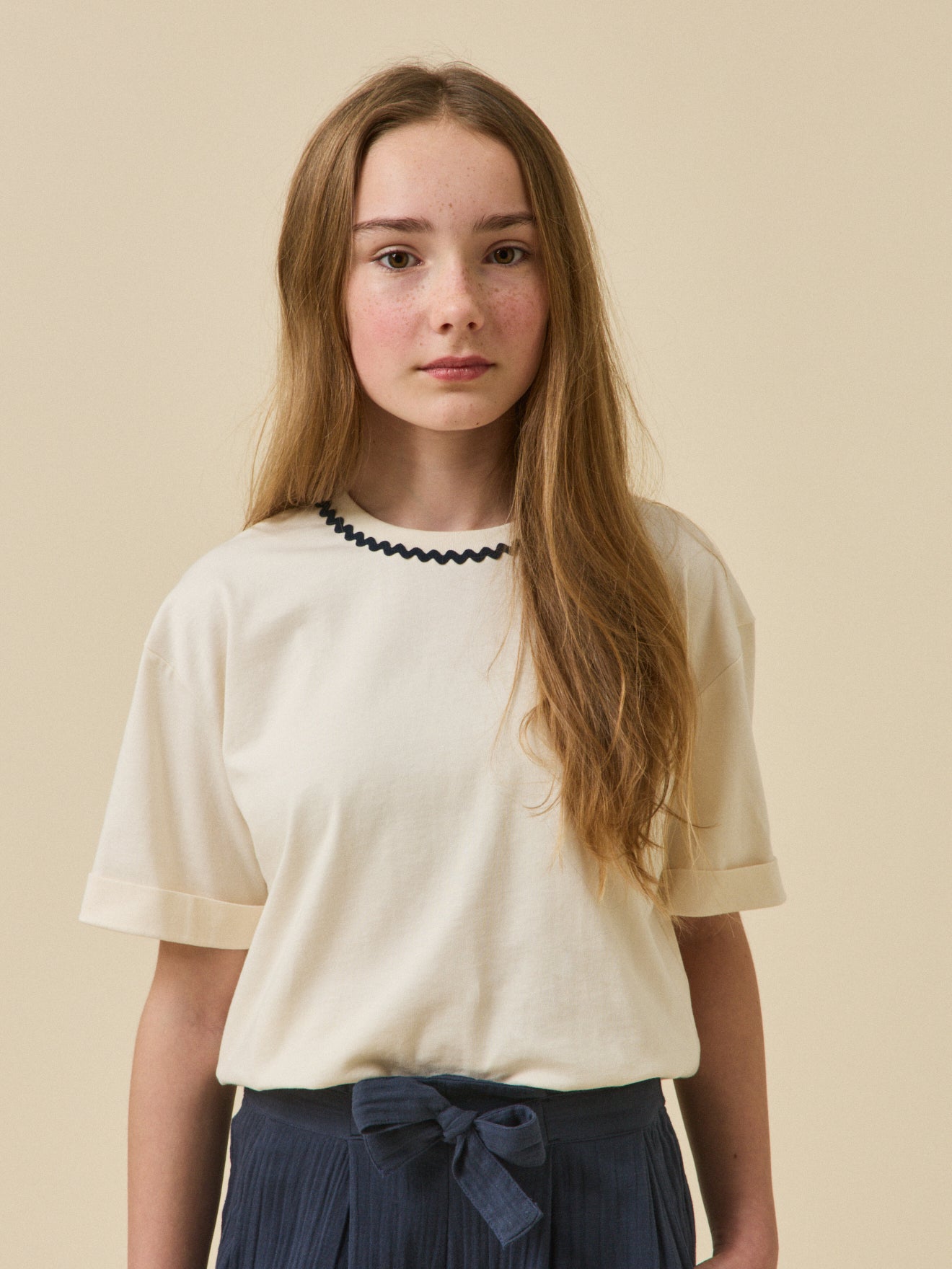 T-shirt Fille en coton biologique - Collection Junior