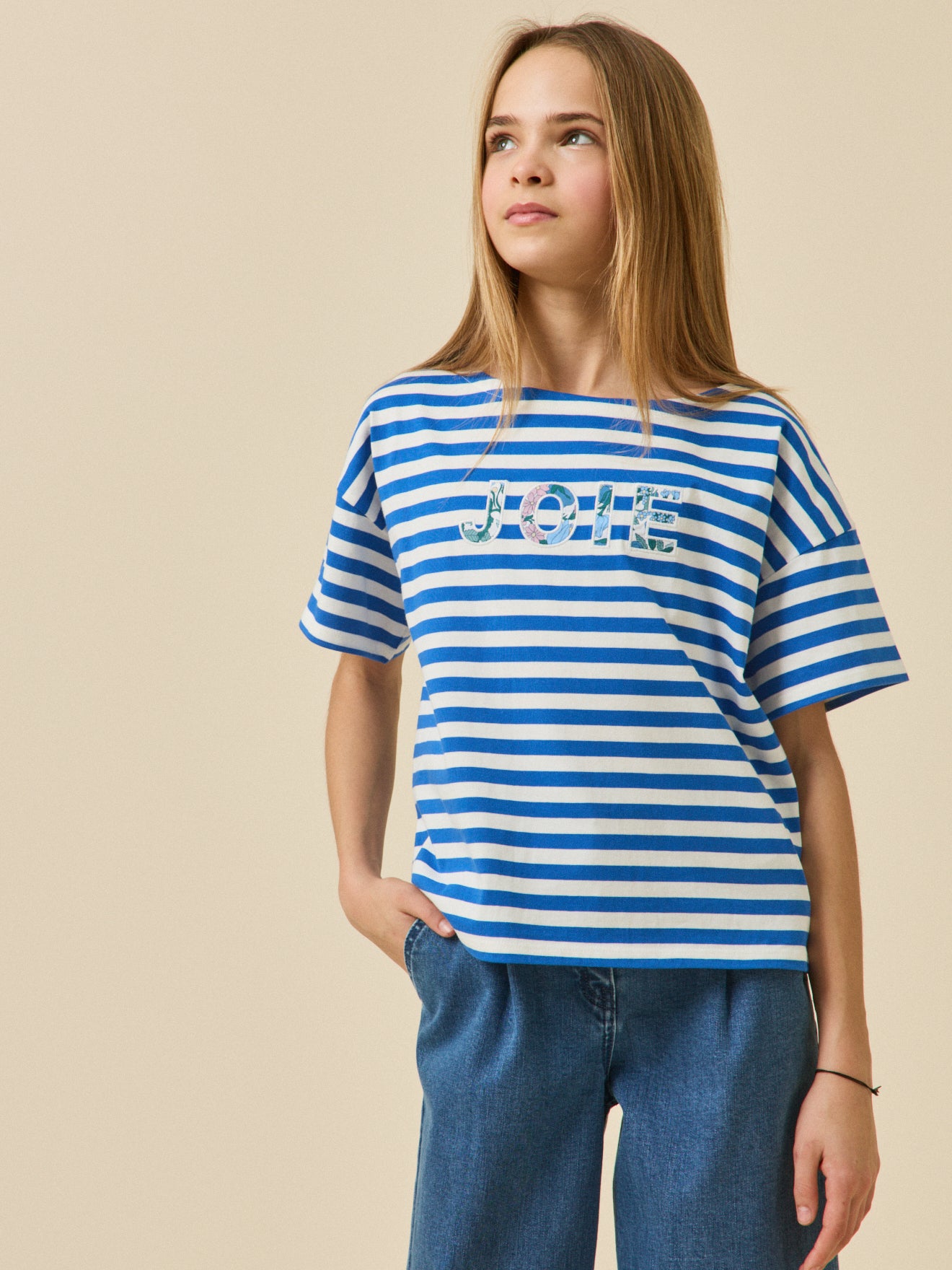 T-shirt message Fille - Collection Junior