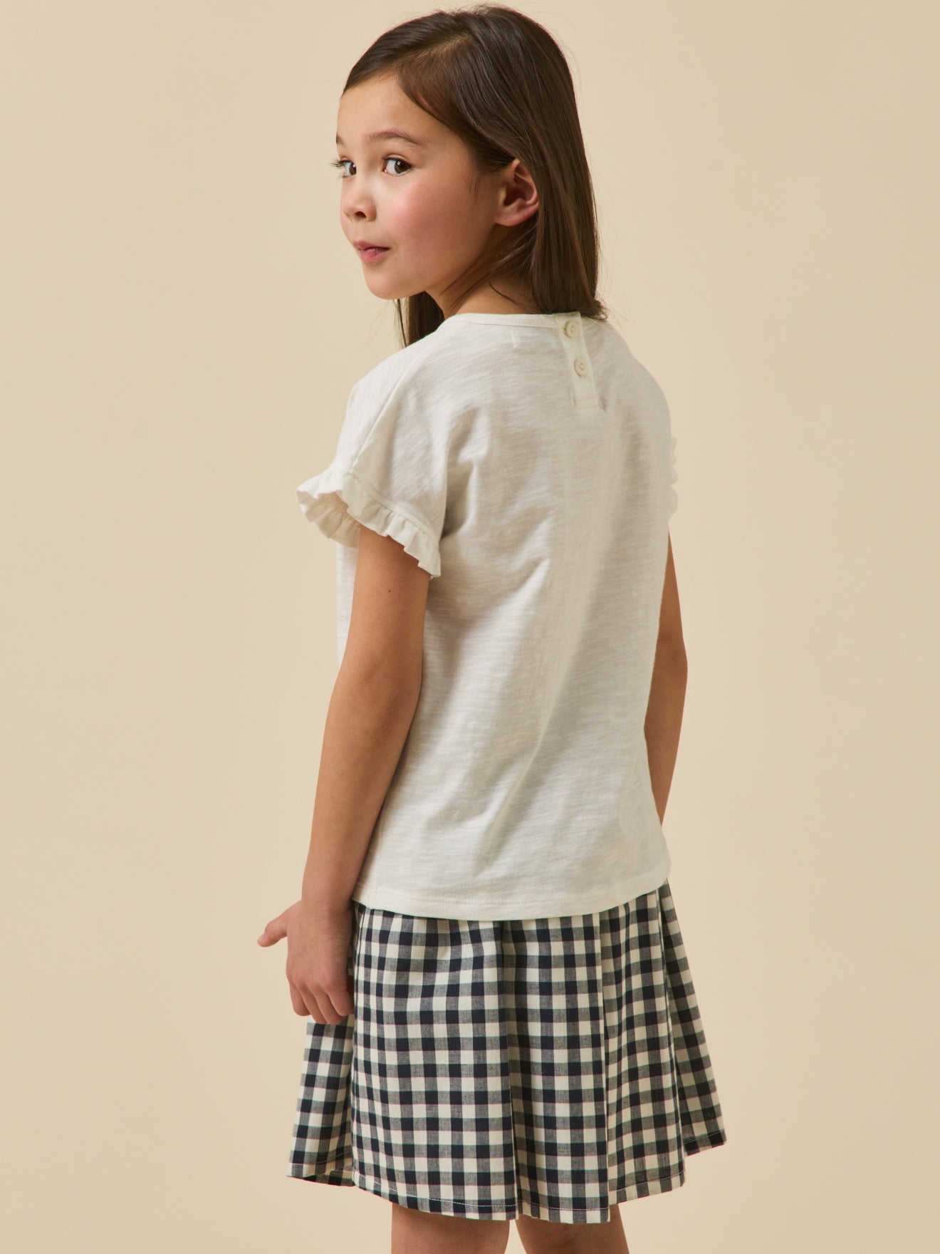 T-shirt Fille en coton biologique - Collection Junior