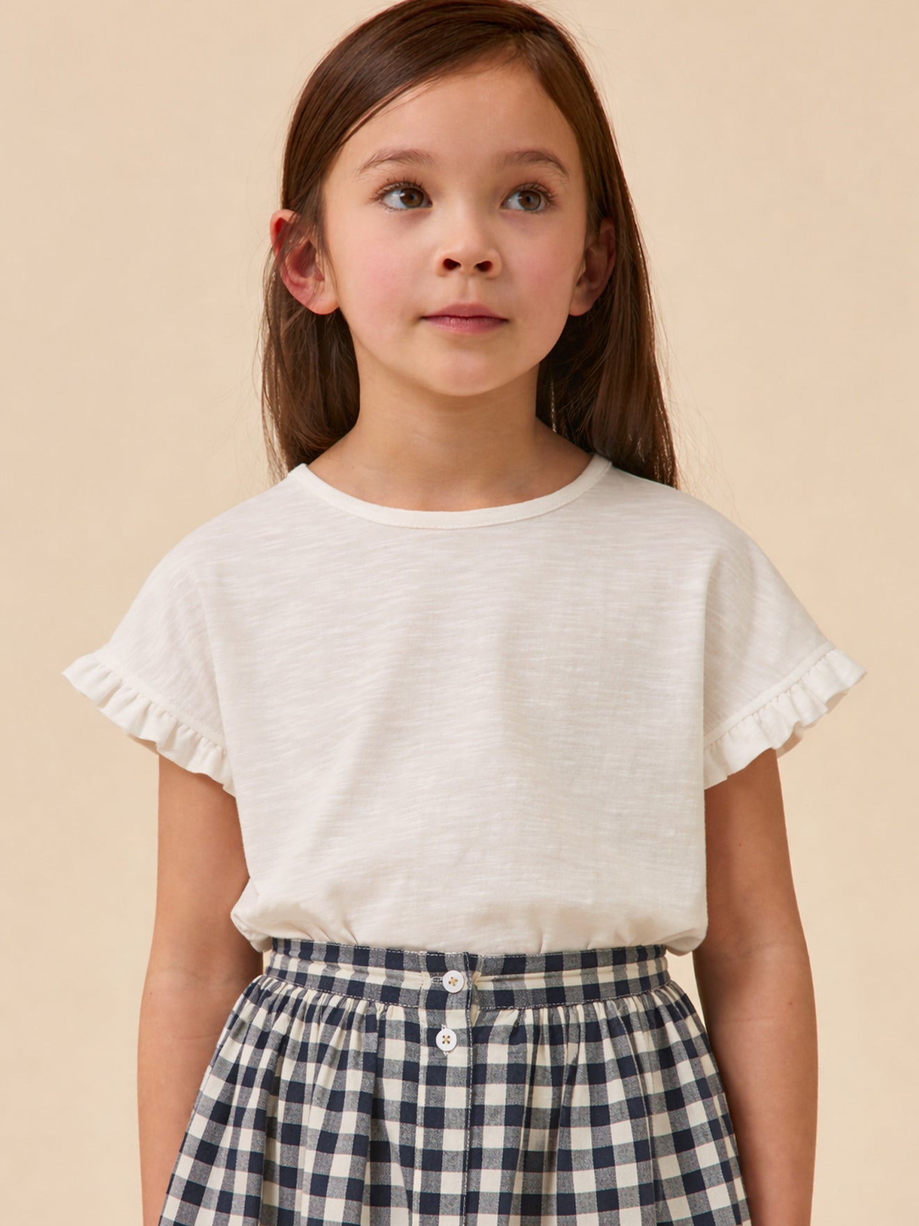 Girl's organic cotton T-shirt - The Junior Collection