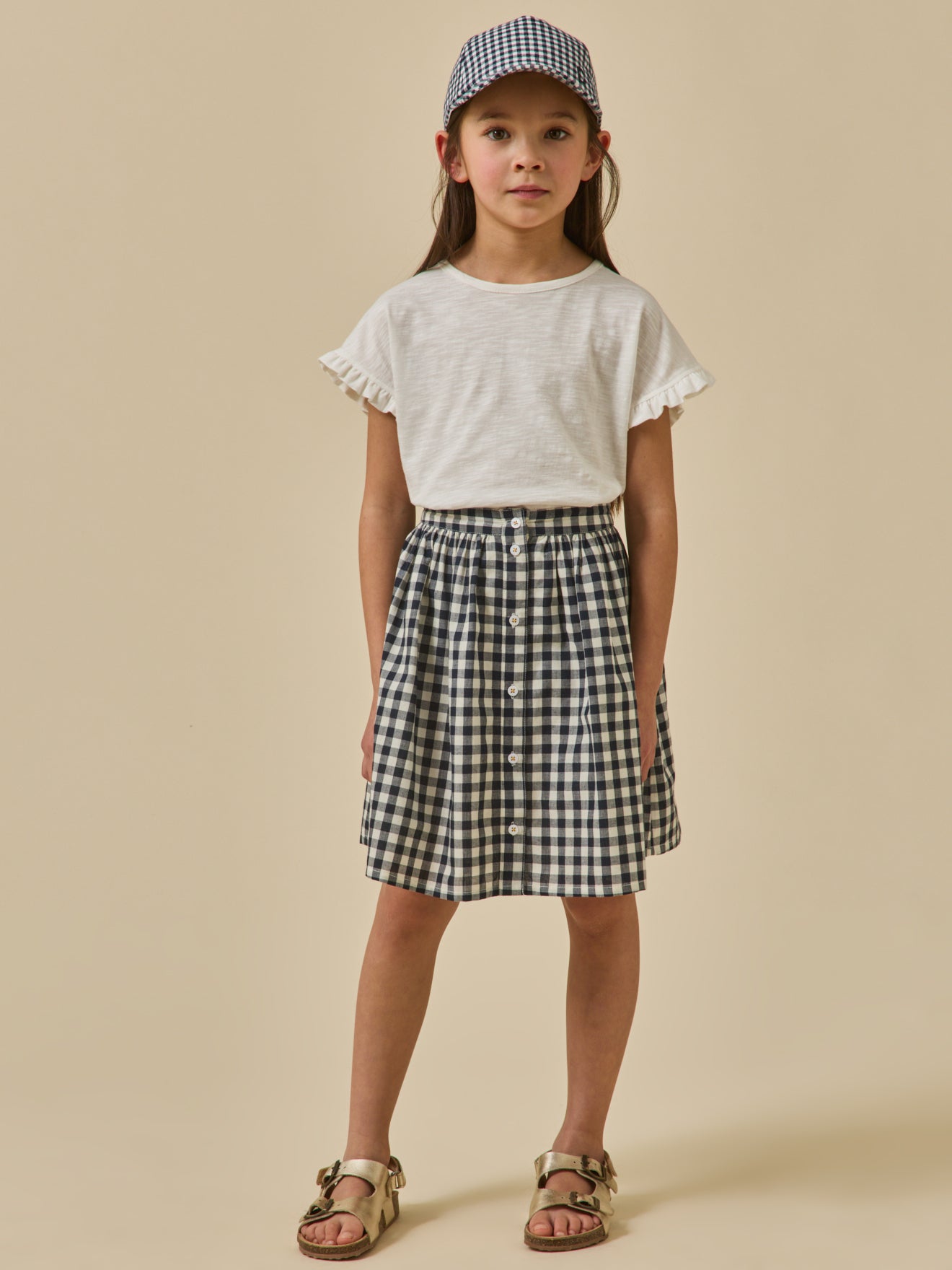 T-shirt Fille en coton biologique - Collection Junior