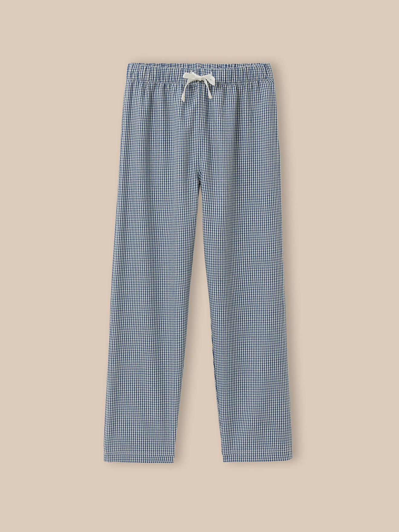 Pyjama bi-matière vichy Fille