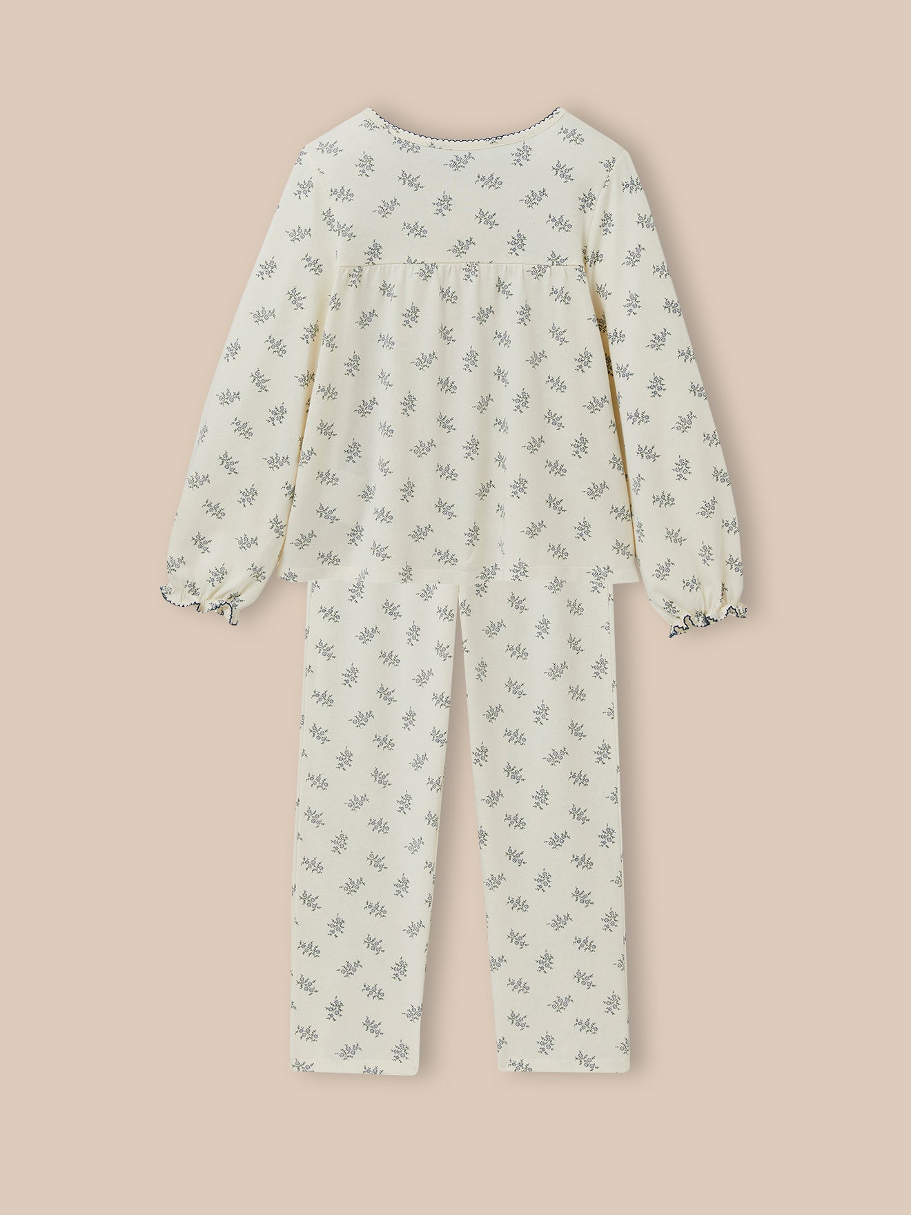 Pyjama imprimé Suzanne Fille - Coton biologique