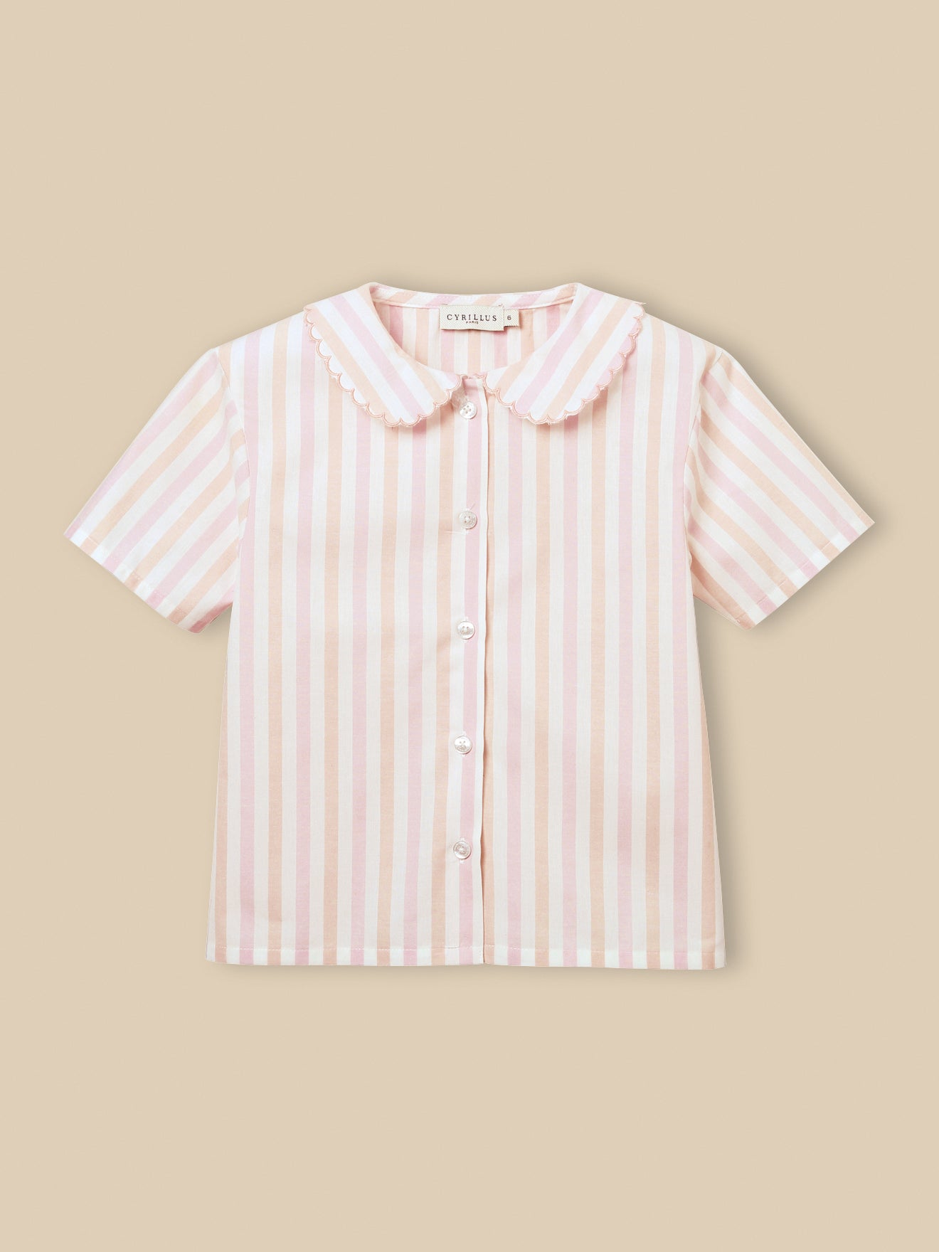 Girl's striped pyjamas