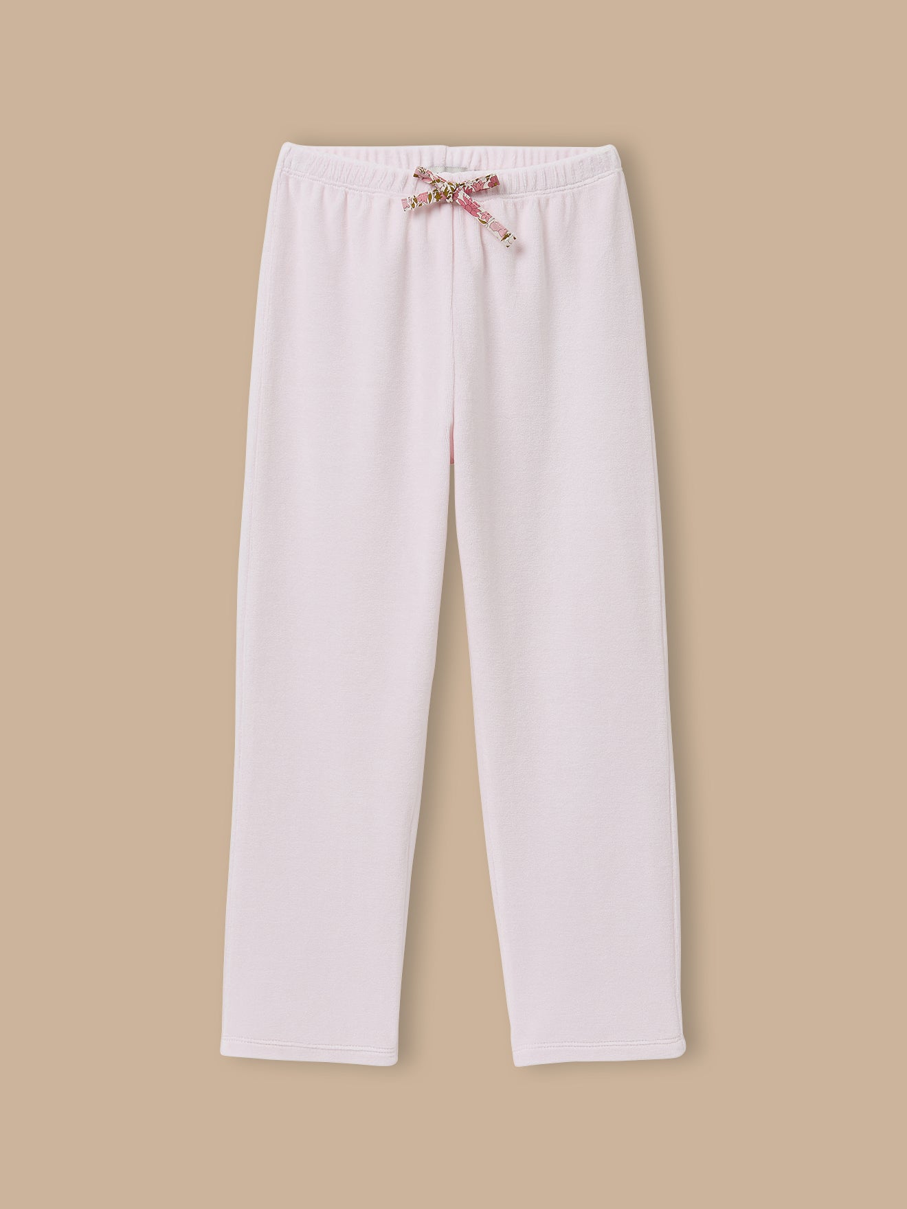 Girl's pyjamas, collar made with Liberty fabric