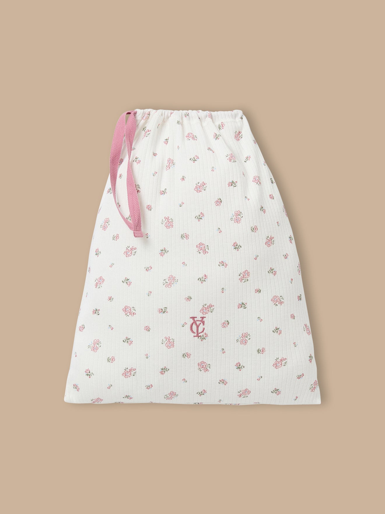 Girl's pointelle knit pyjamas