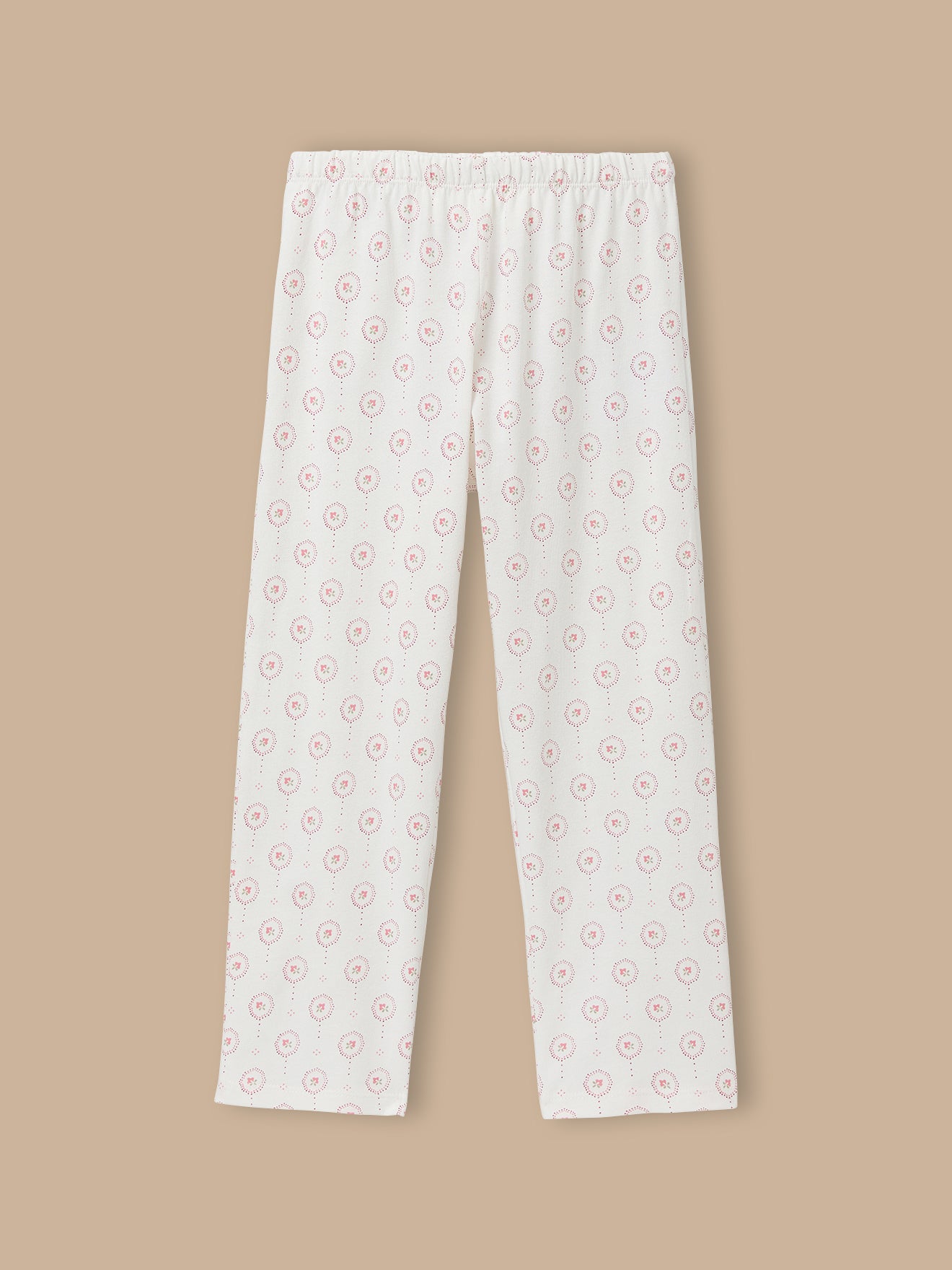 Girl's print jersey pyjamas