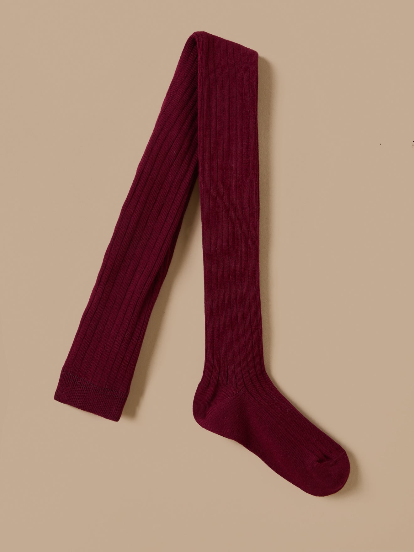 Collants à côtes fille