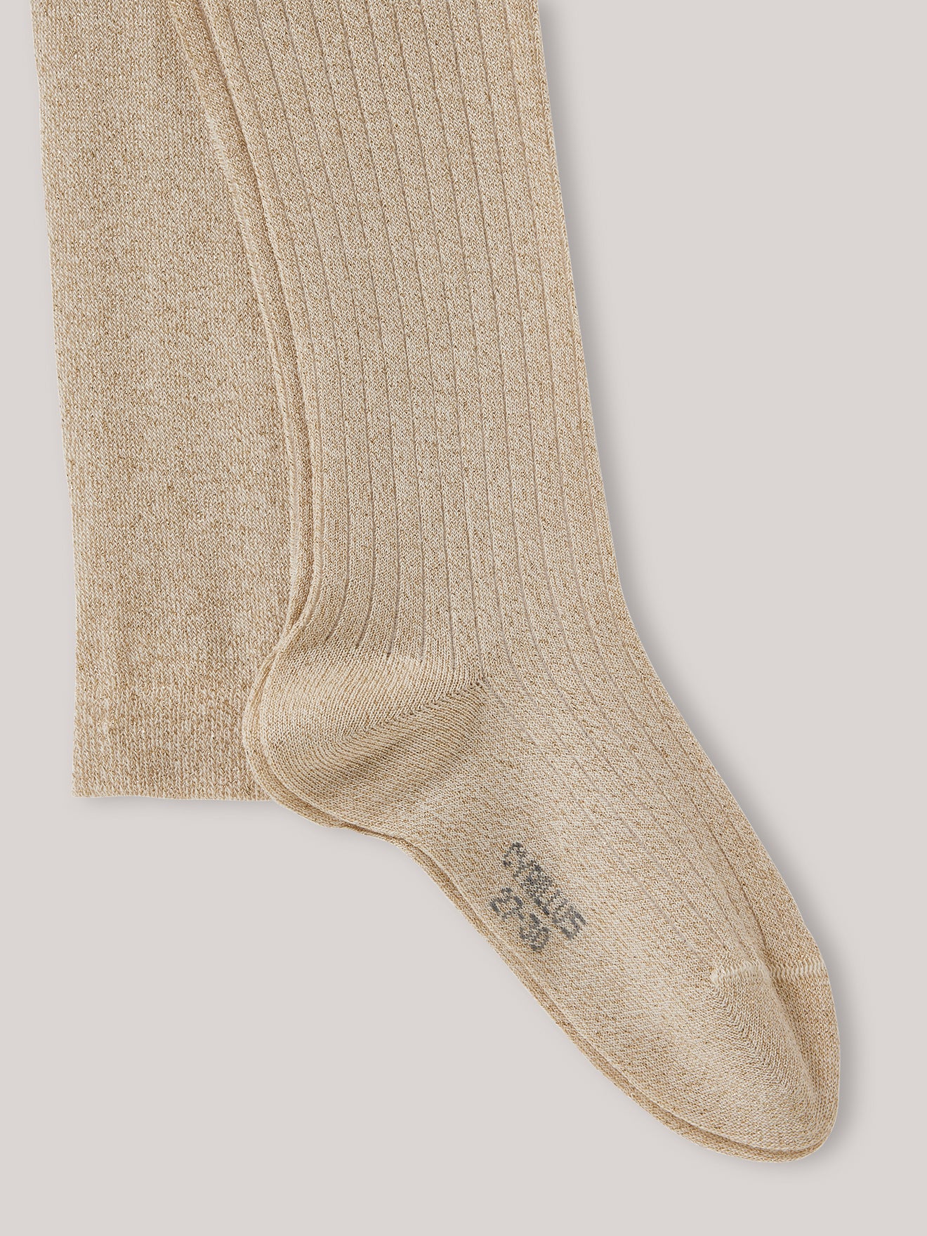 Girl's metallic ribbed tights