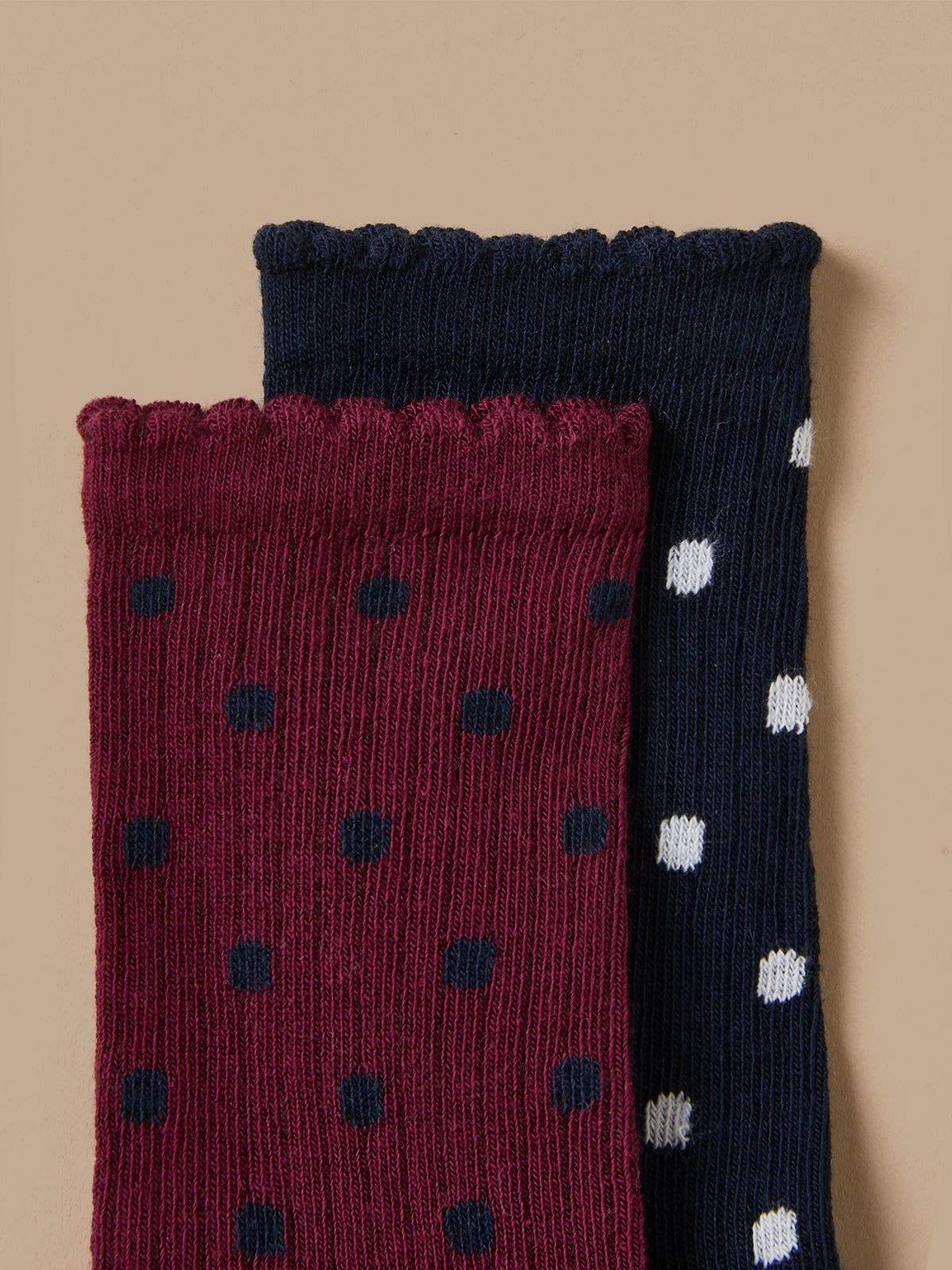 Lot de 2 paires de chaussettes Fille