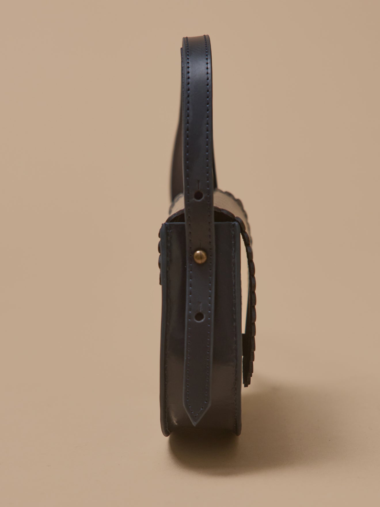 Sac écureuil en cuir fille