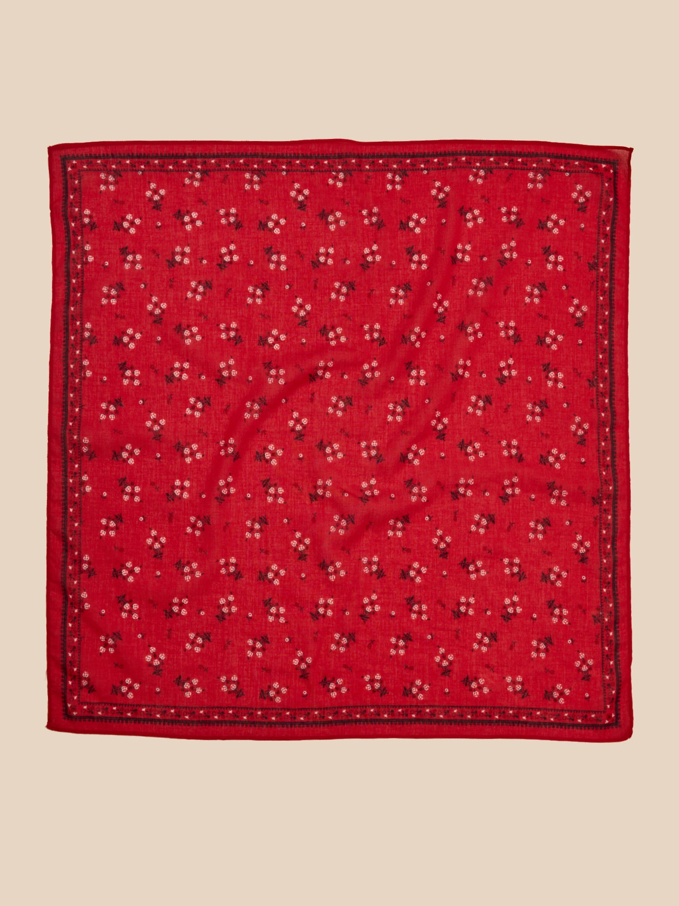 Foulard bourgeons Fille - Coton biologique