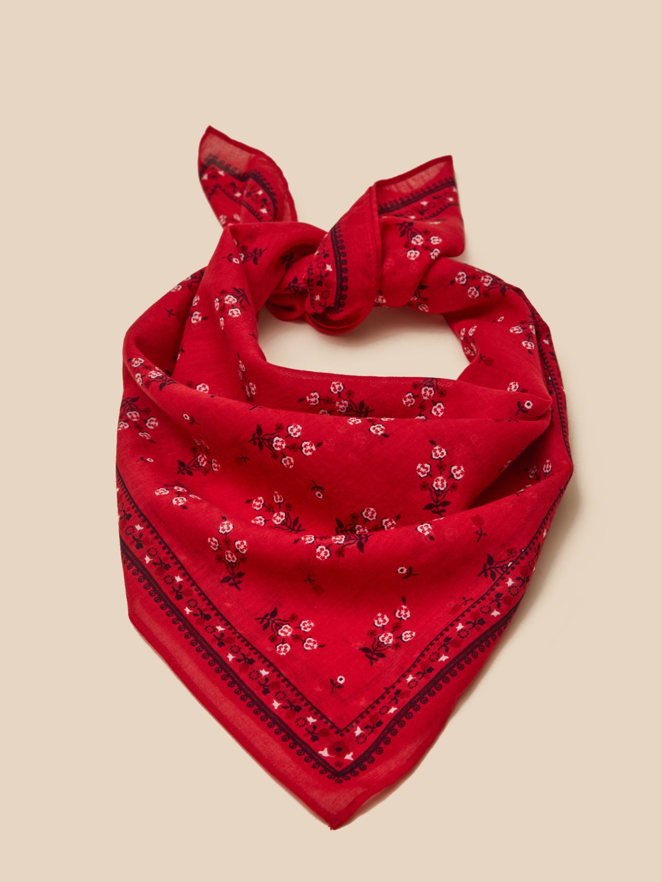 Foulard bourgeons Fille - Coton biologique