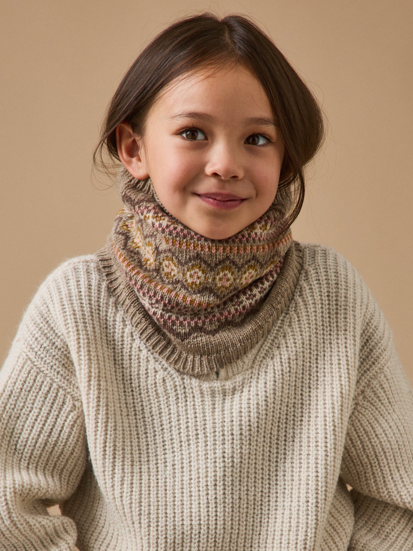 Child's jacquard snood