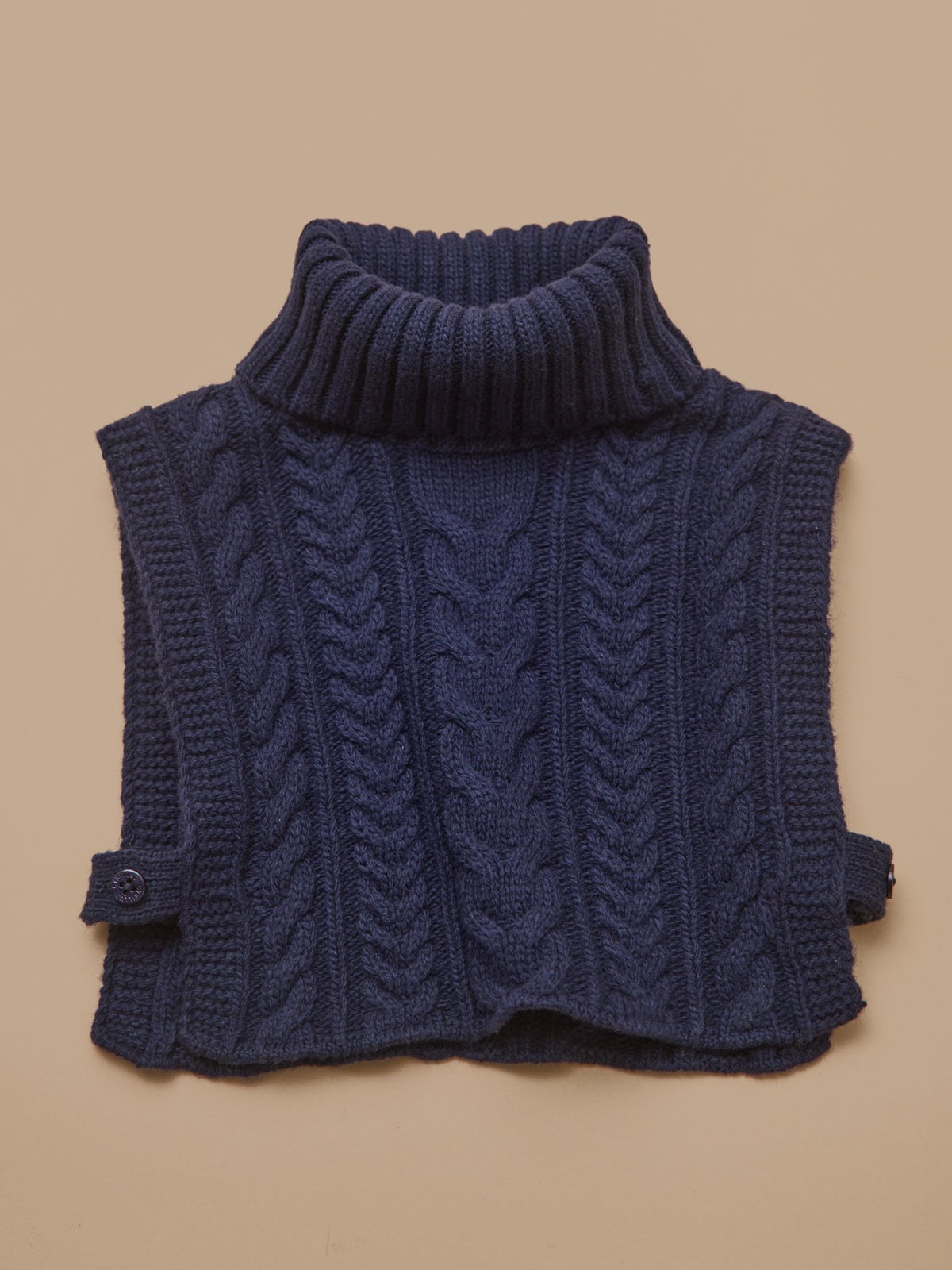 Plastron col roulé torsadé enfant