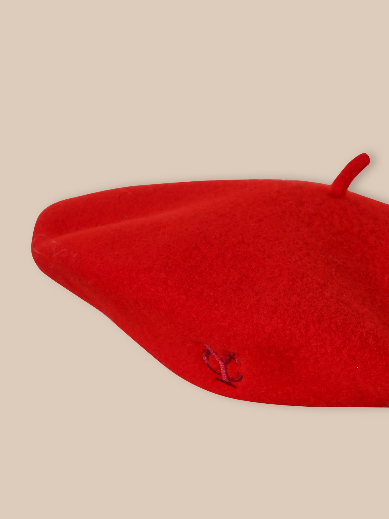 Girl's pure merino wool beret