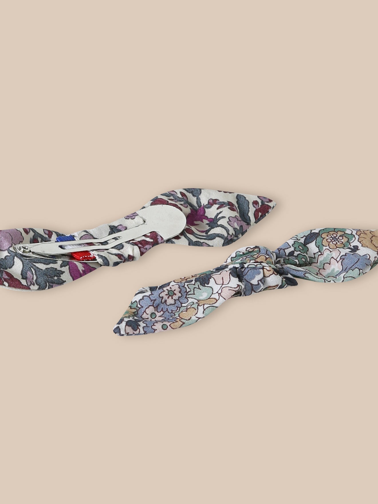 Pack of 2 hair claws made with Liberty fabric