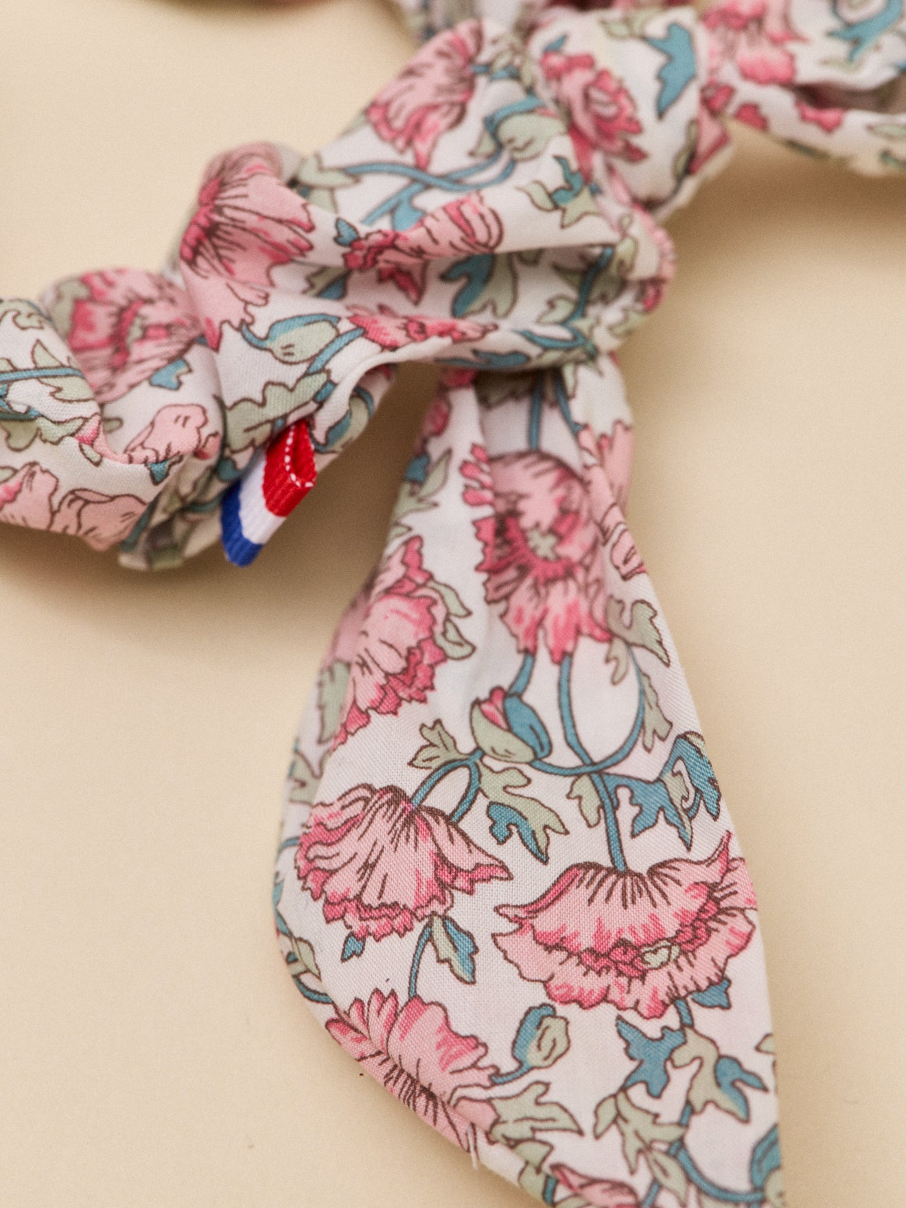 Girl's set of 2 scrunchies made with Liberty fabric