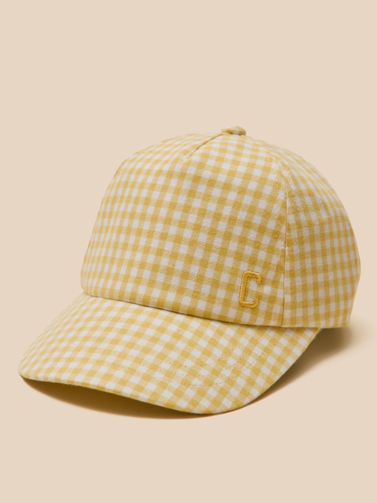 Girl's gingham check cap - Cyrillus COM