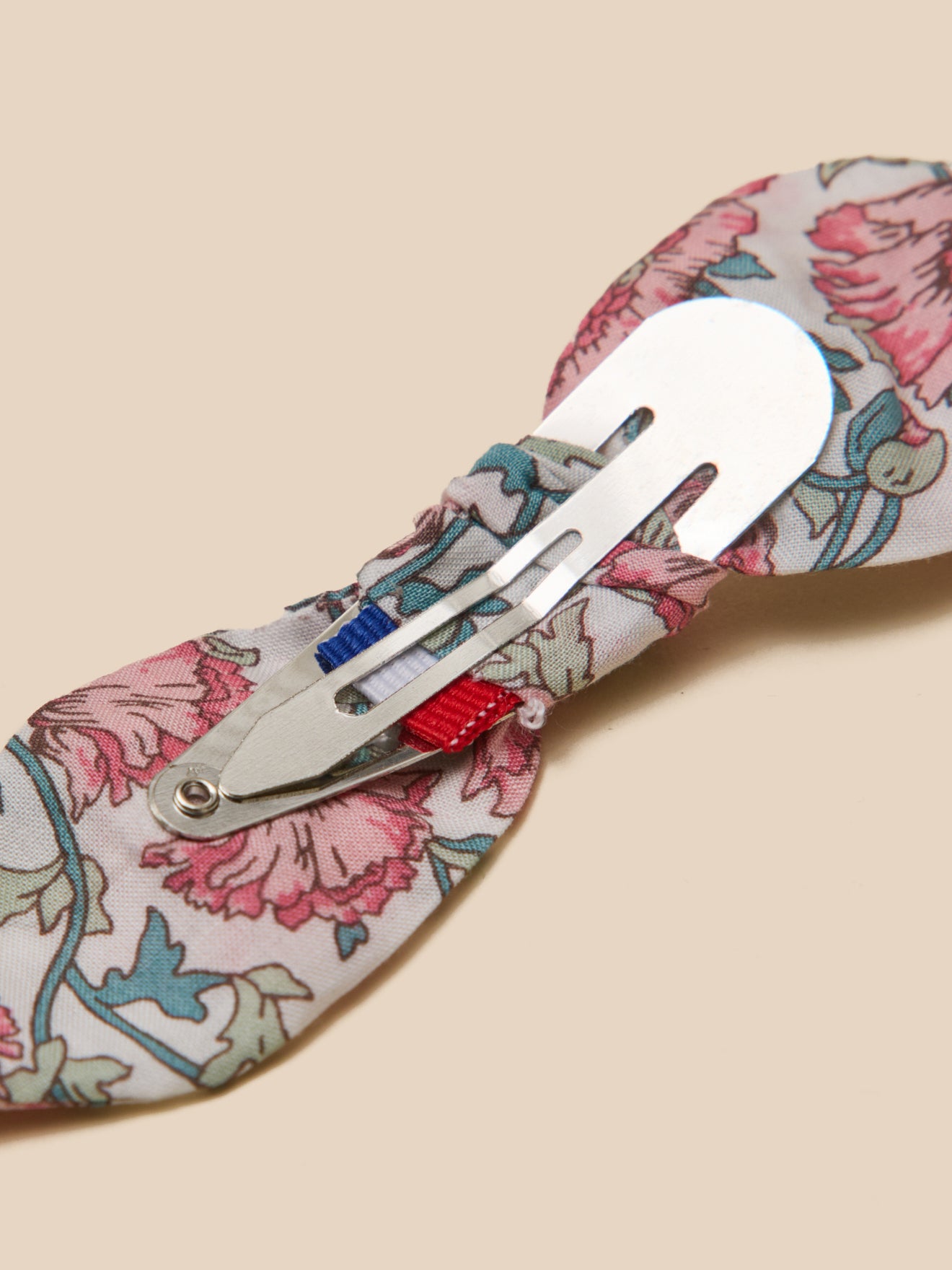 Girl's set of 2 bow hair clips made with Liberty fabric